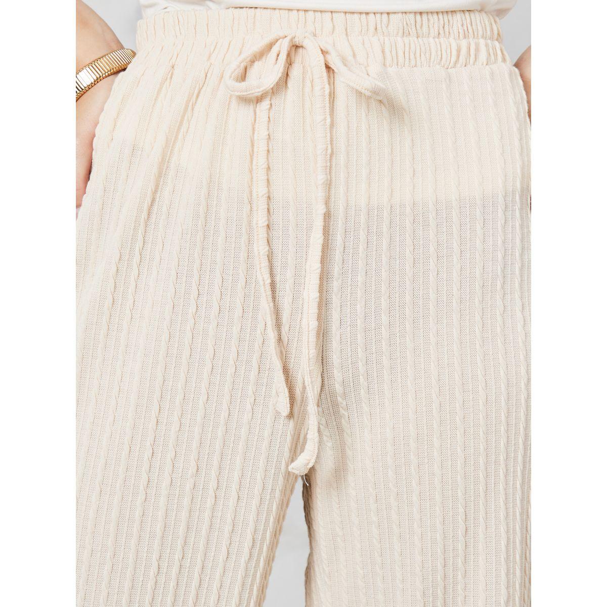 Styli High Rise Straight Fit Ribbed Jogger-women-clothing-bottoms-joggers-image-3