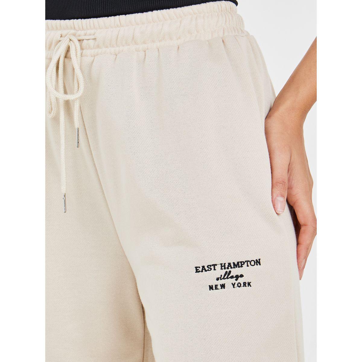 جوغر بقصة مريحة وتفاصيل مزمومة-women-clothing-bottoms-joggers-image-3