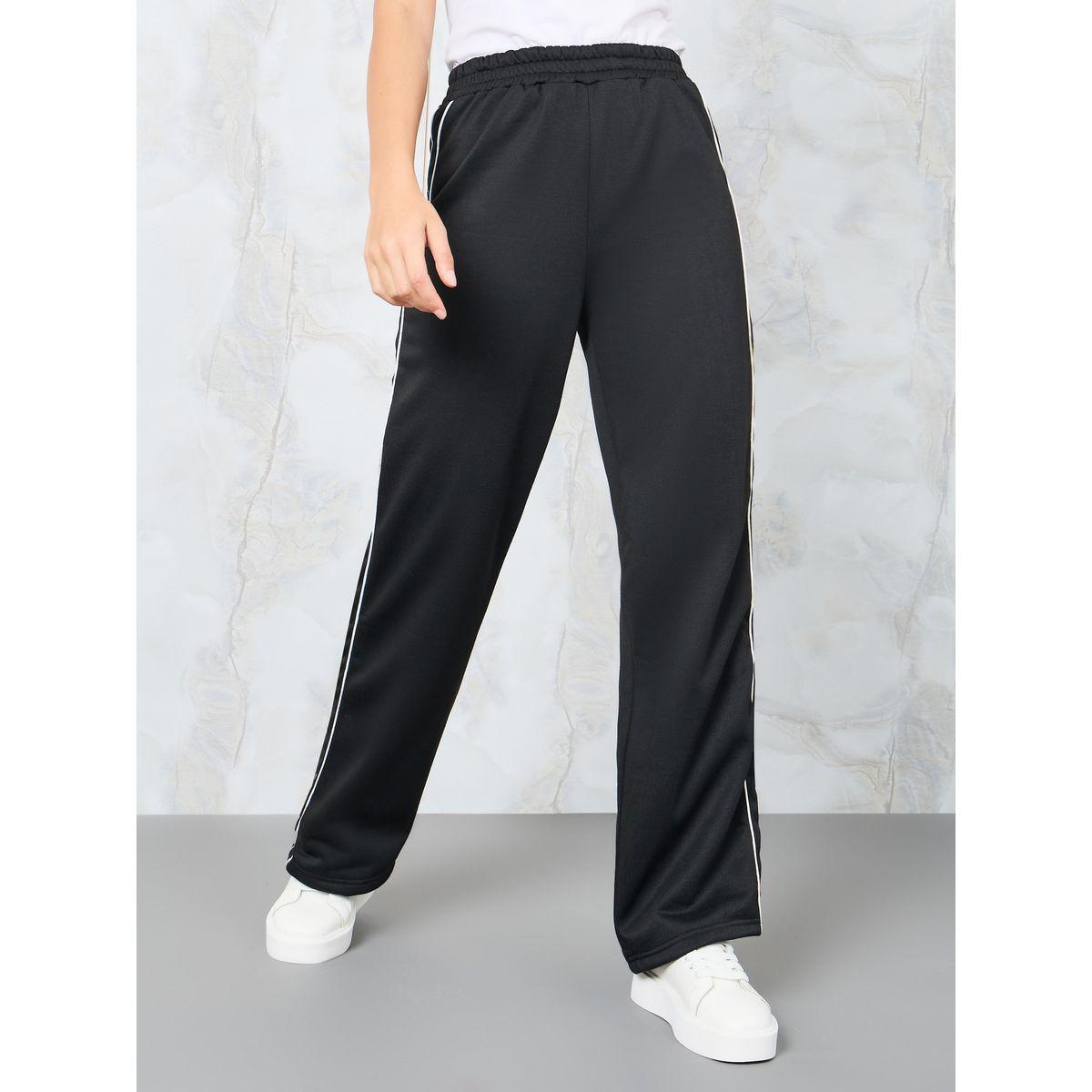 جوغر بقصة مريحة وشريط جانبي-women-clothing-bottoms-joggers-image-3