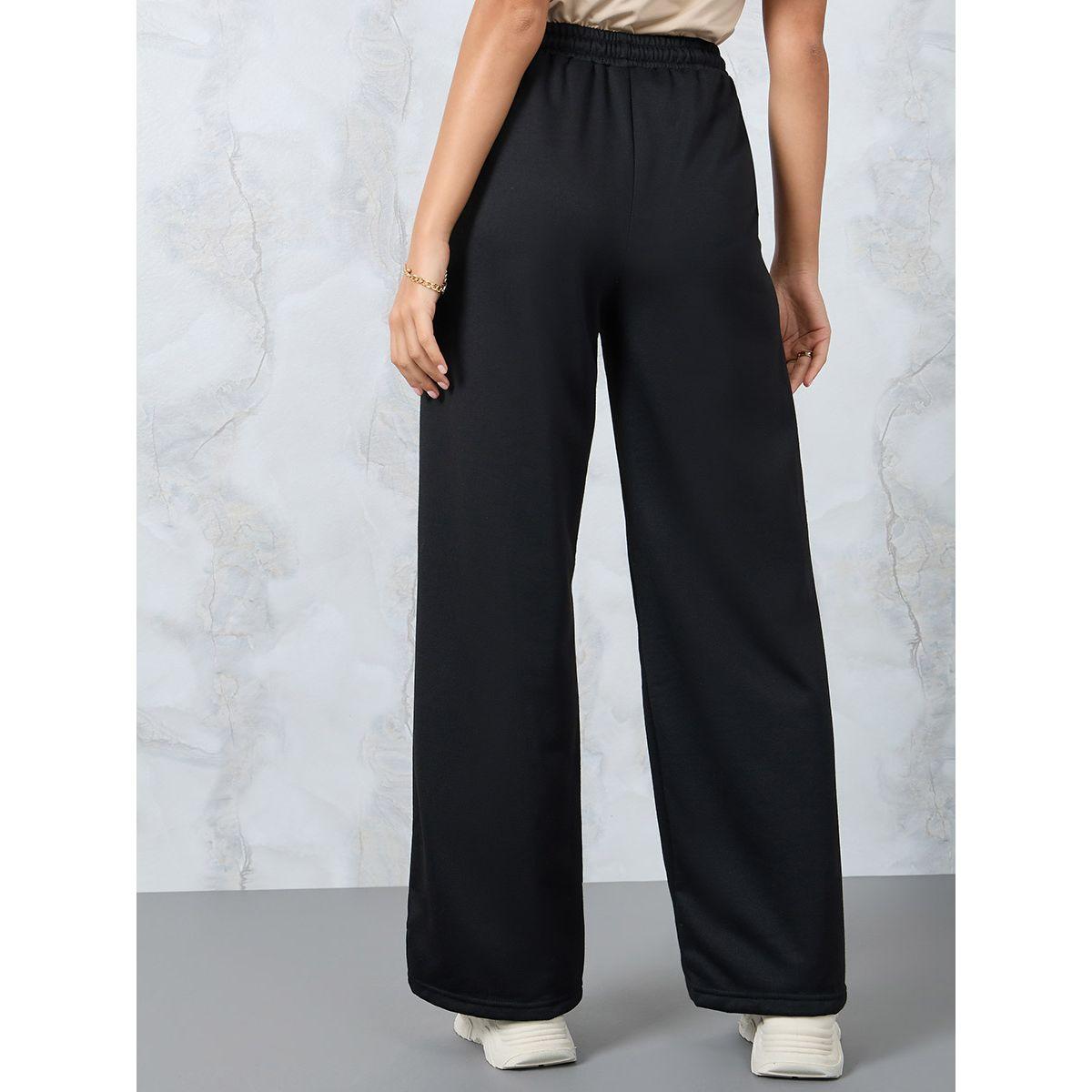 جوغر بقصة أرجل مستقيمة وأربطة-women-clothing-bottoms-joggers-image-4
