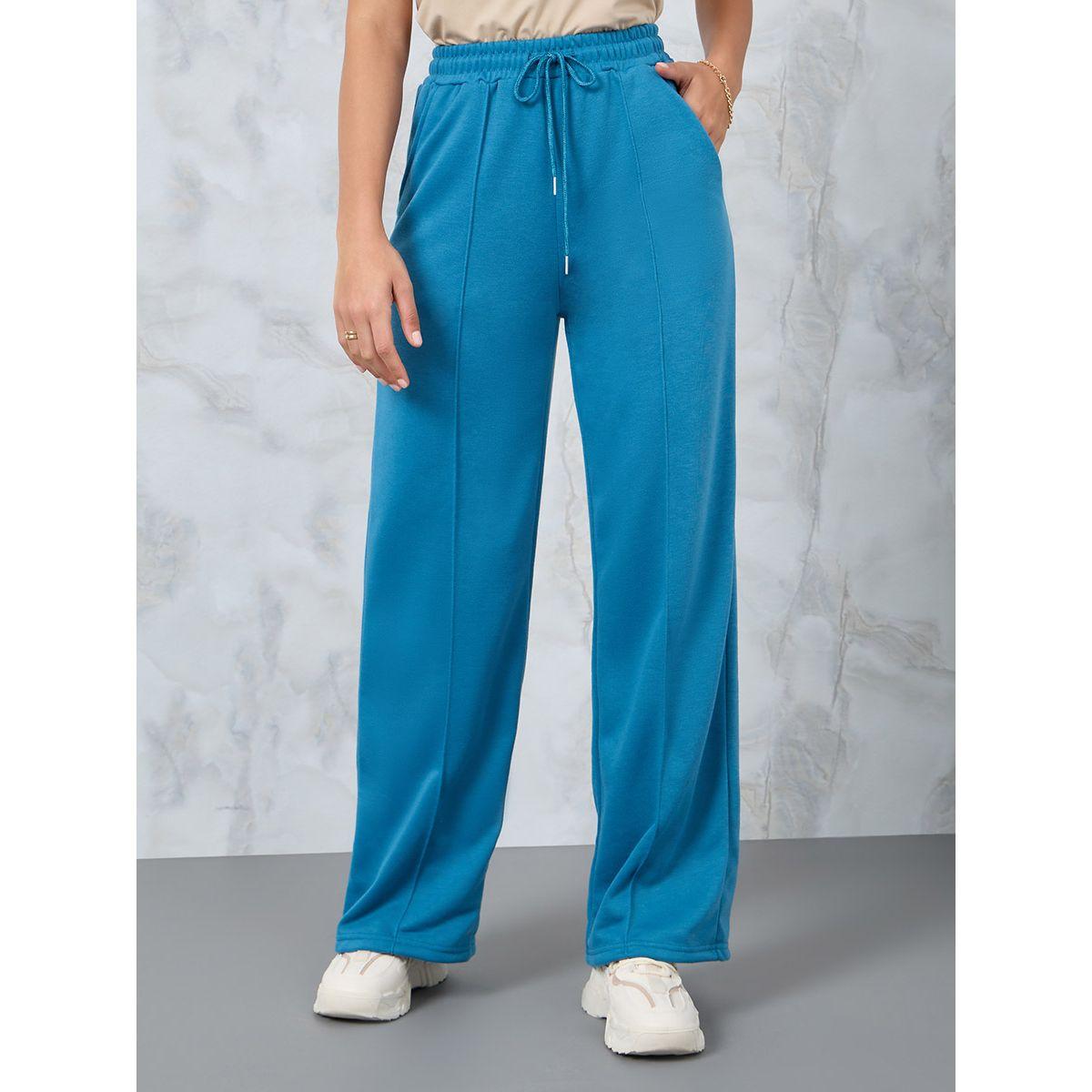 Styli Straight Fit Joggers with Drawstring-women-clothing-bottoms-joggers-image-2