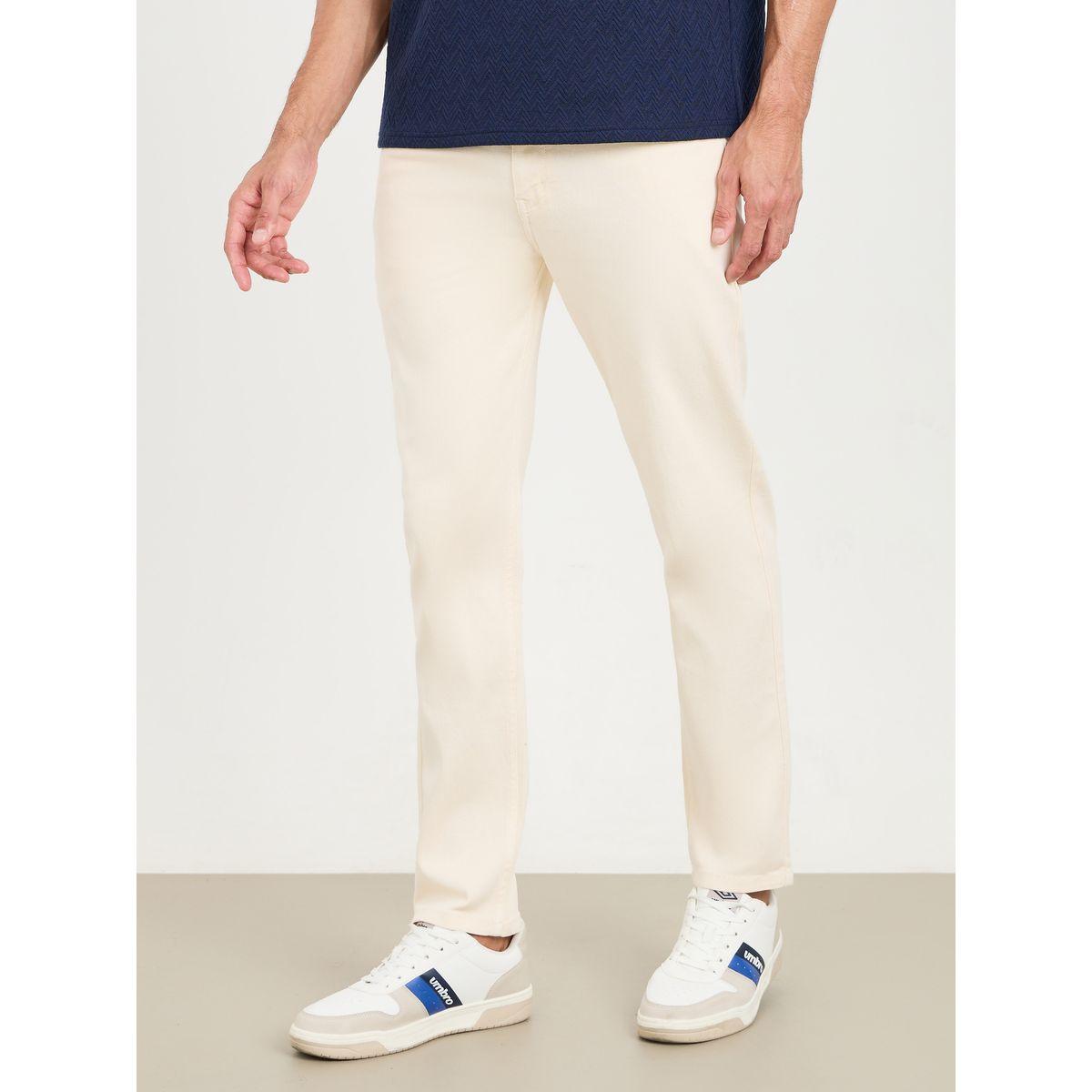Styli Solid Slim Fit Pocket Detail Jeans-men-clothing-bottoms-jeans-image-1