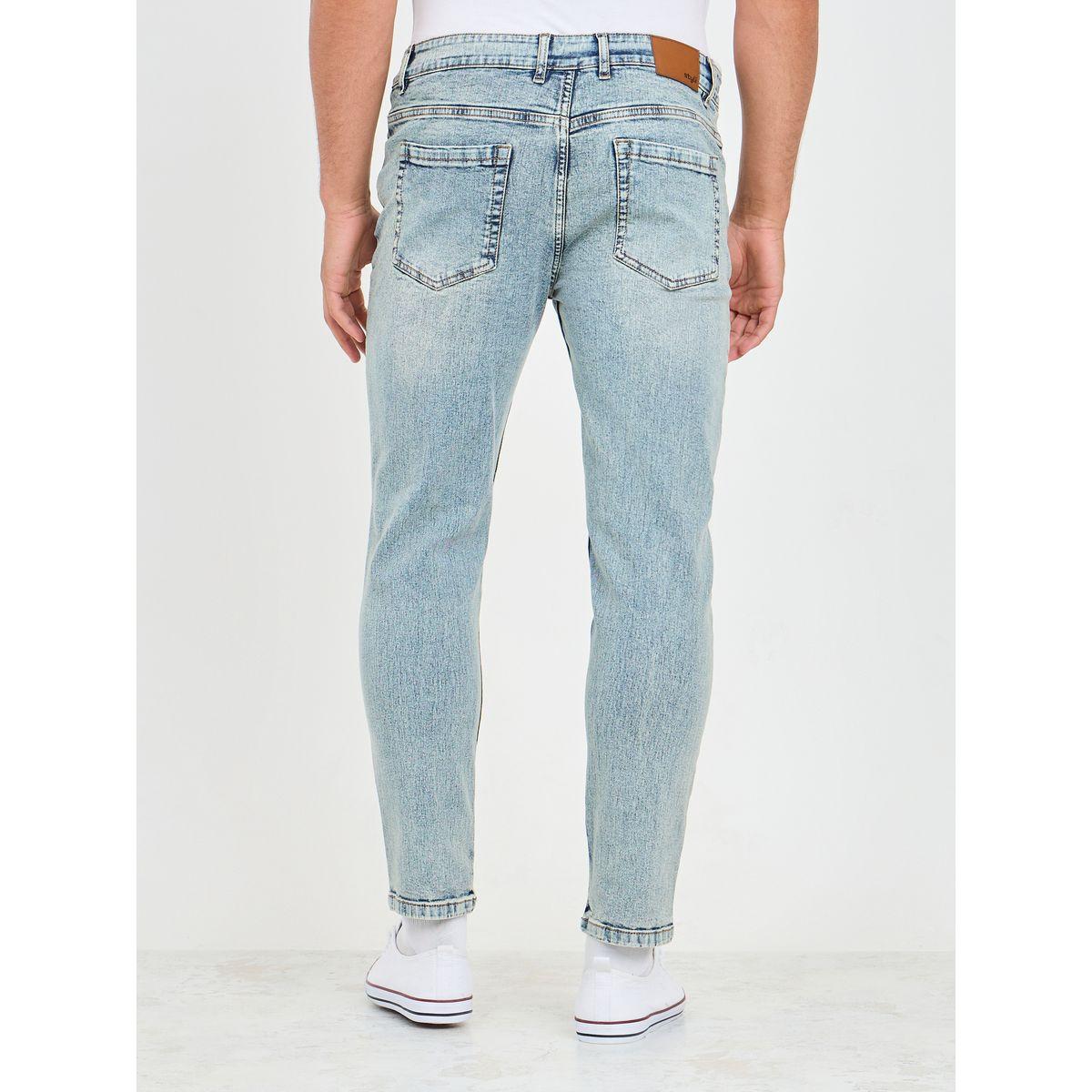 جينز بتفاصيل مشطوقة وقصة سليم فت-men-clothing-bottoms-jeans-image-4
