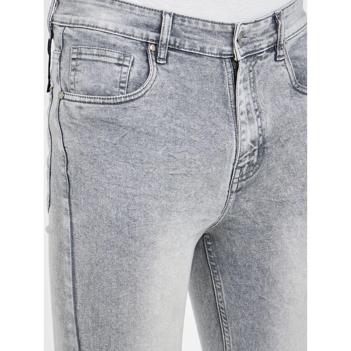 Styli Acid Wash Skinny Fit Jeans with Knee Dart Detail-men-clothing-bottoms-jeans-image-3