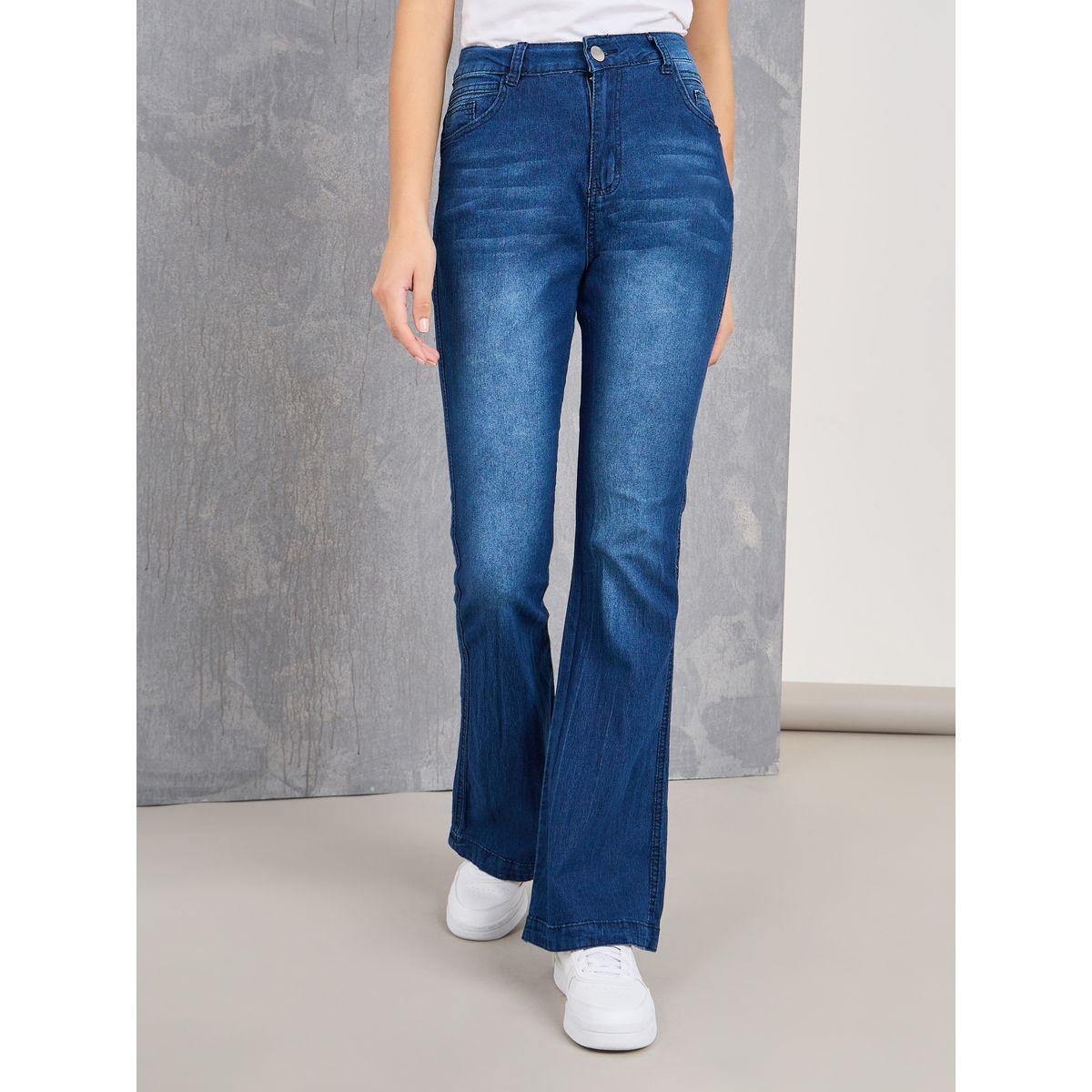 Styli Mid Rise Whisker Detail Flare Jeans-women-clothing-bottoms-jeans-image-2
