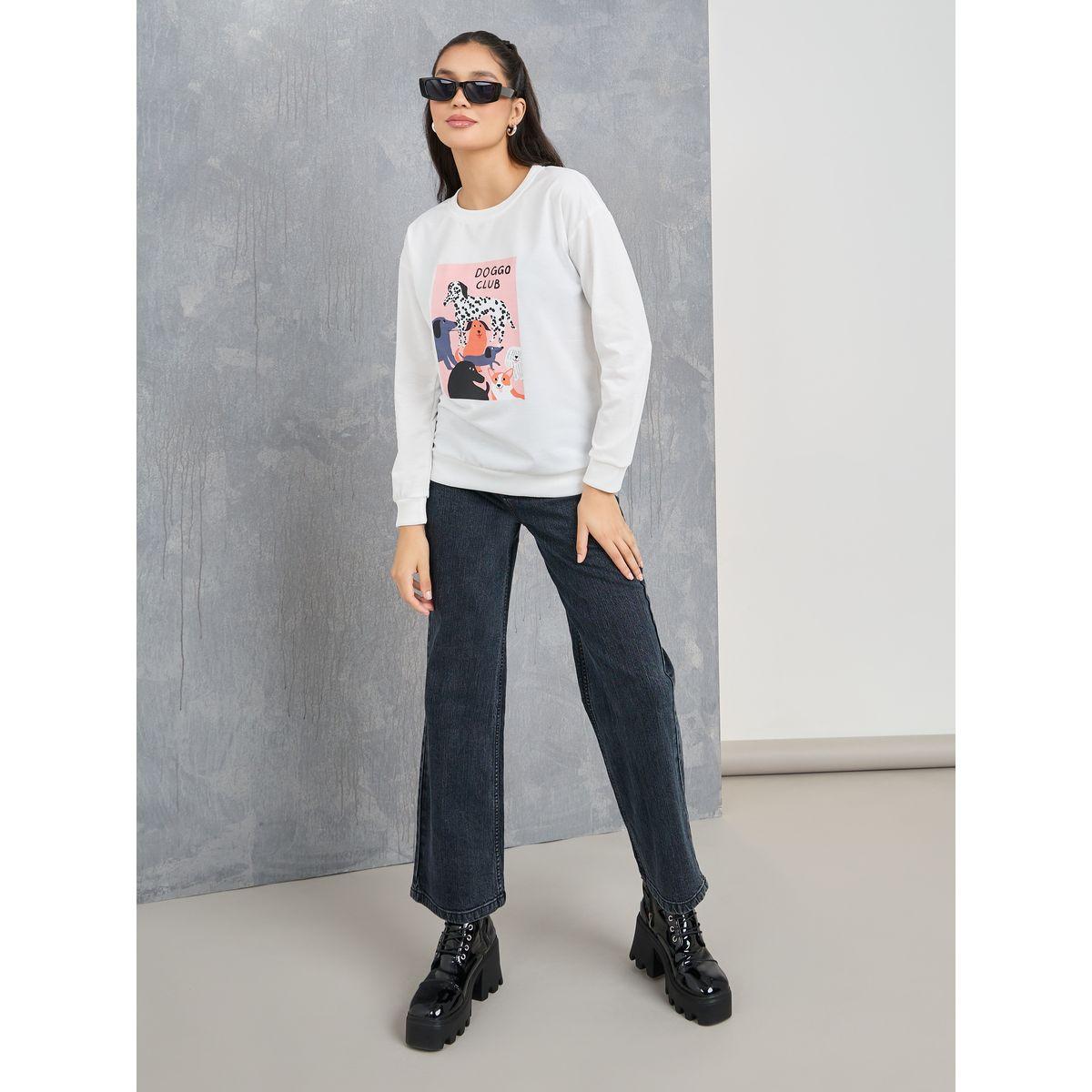 Styli Regular Fit Longline Graphic Sweatshirt-women-winterwear-hoodiesandsweatshirts-sweatshirts-image-2