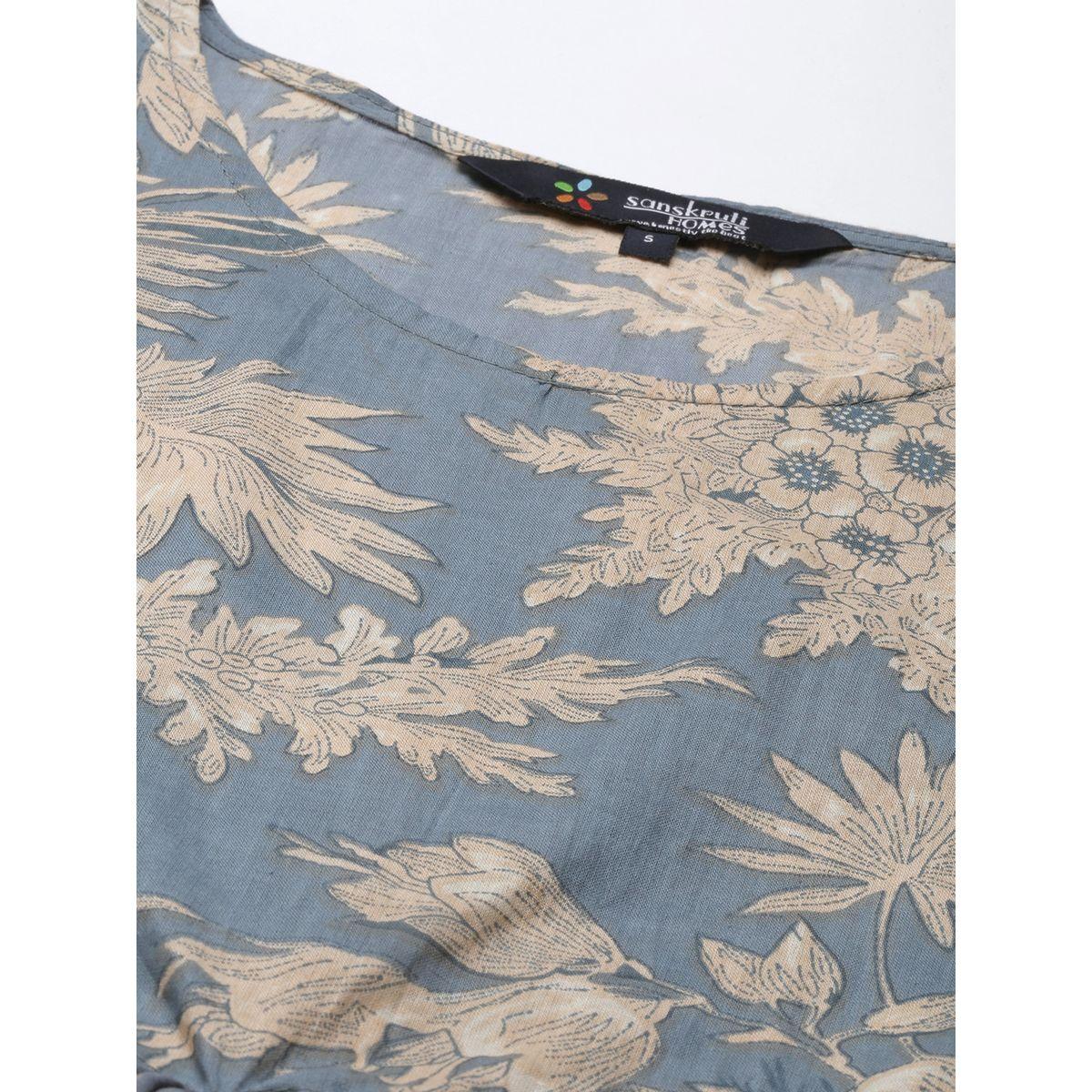 طقم بيجاما من ( بنطال + قفطان ) سانسكريتي هومز × ستايلي-women-clothing-nightwear-pyjamas-longsets-image-2
