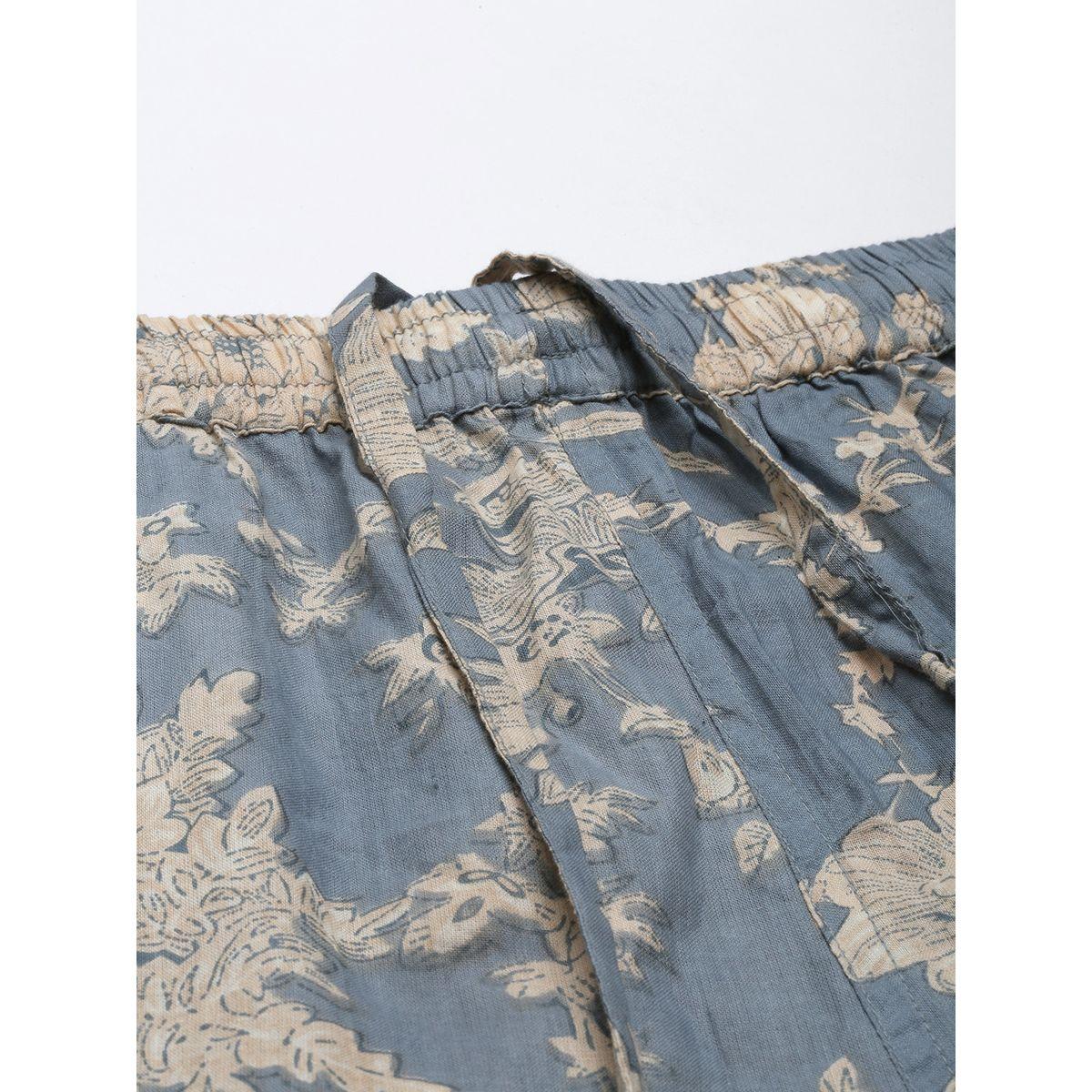 طقم بيجاما من ( بنطال + قفطان ) سانسكريتي هومز × ستايلي-women-clothing-nightwear-pyjamas-longsets-image-3