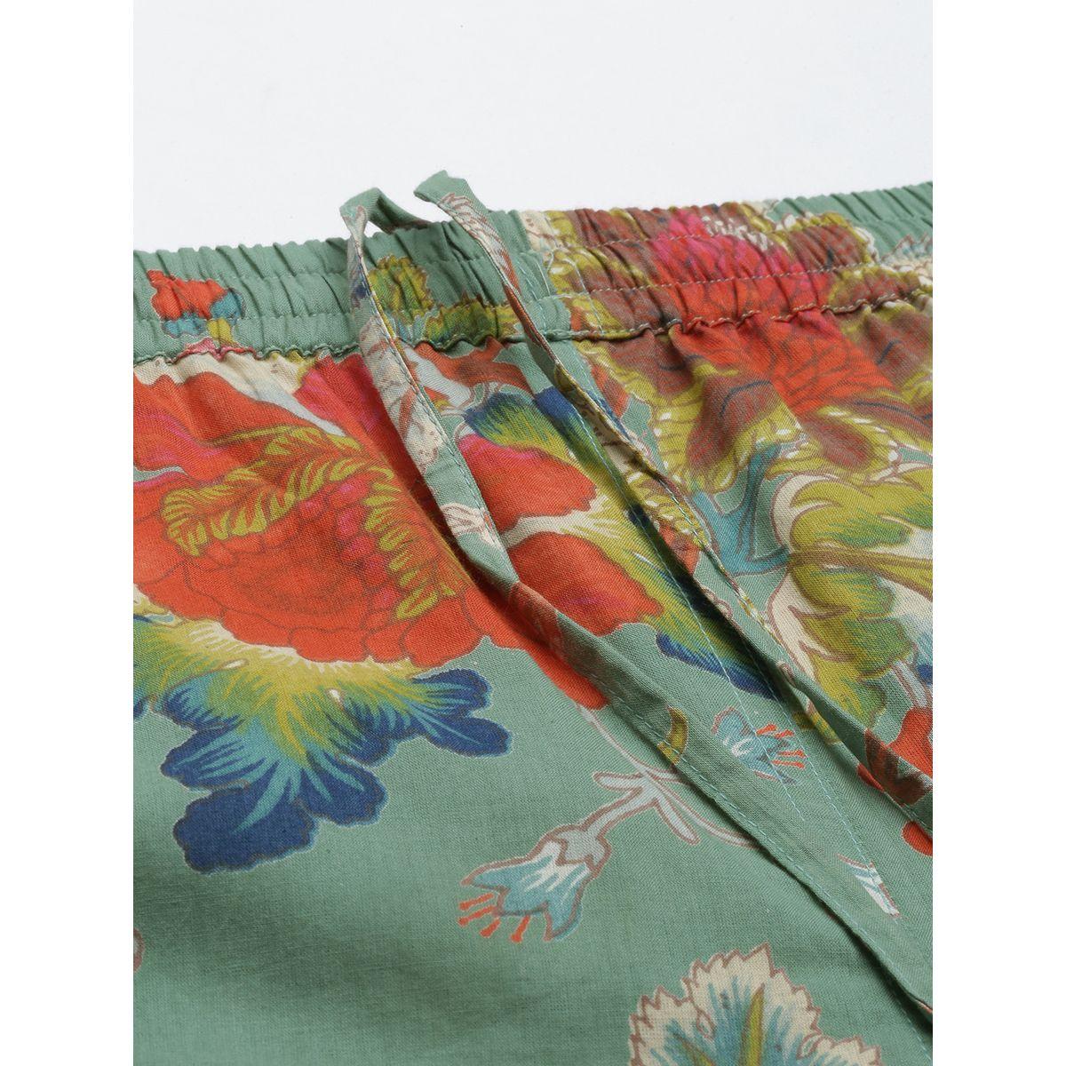 طقم بيجاما من ( بنطال + بلوزة ) سانسكريتي هومز × ستايلي-women-clothing-nightwear-pyjamas-longsets-image-3