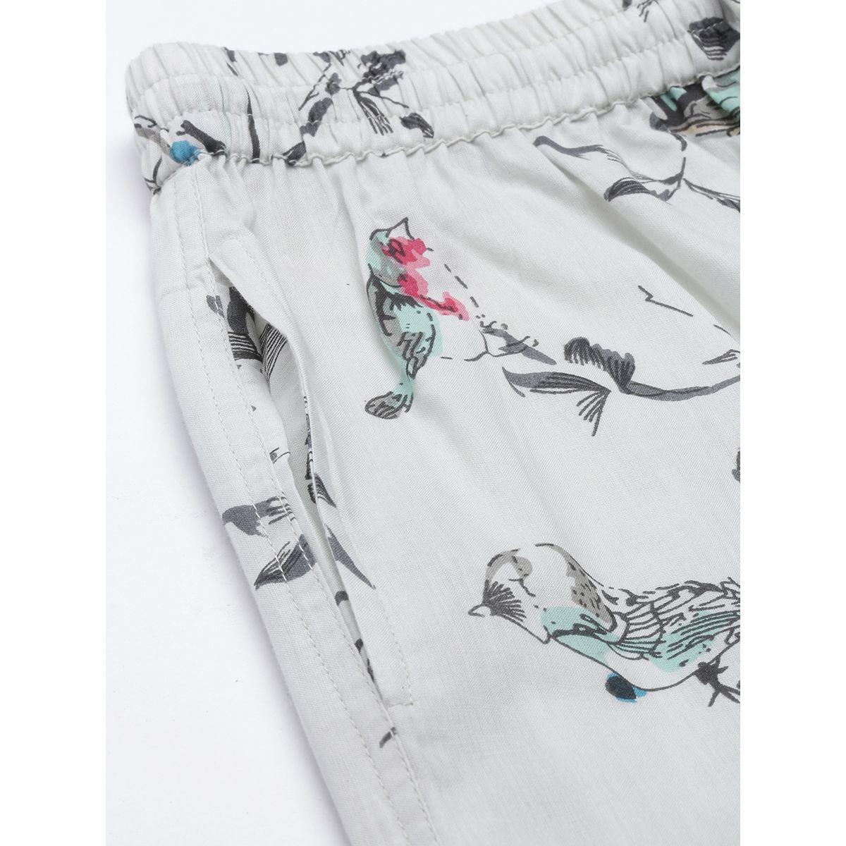 Sanskrutihomes X Styli Pack of 3 - Floral Cami, Robe & Pyjama-women-clothing-nightwear-pyjamas-longsets-image-8