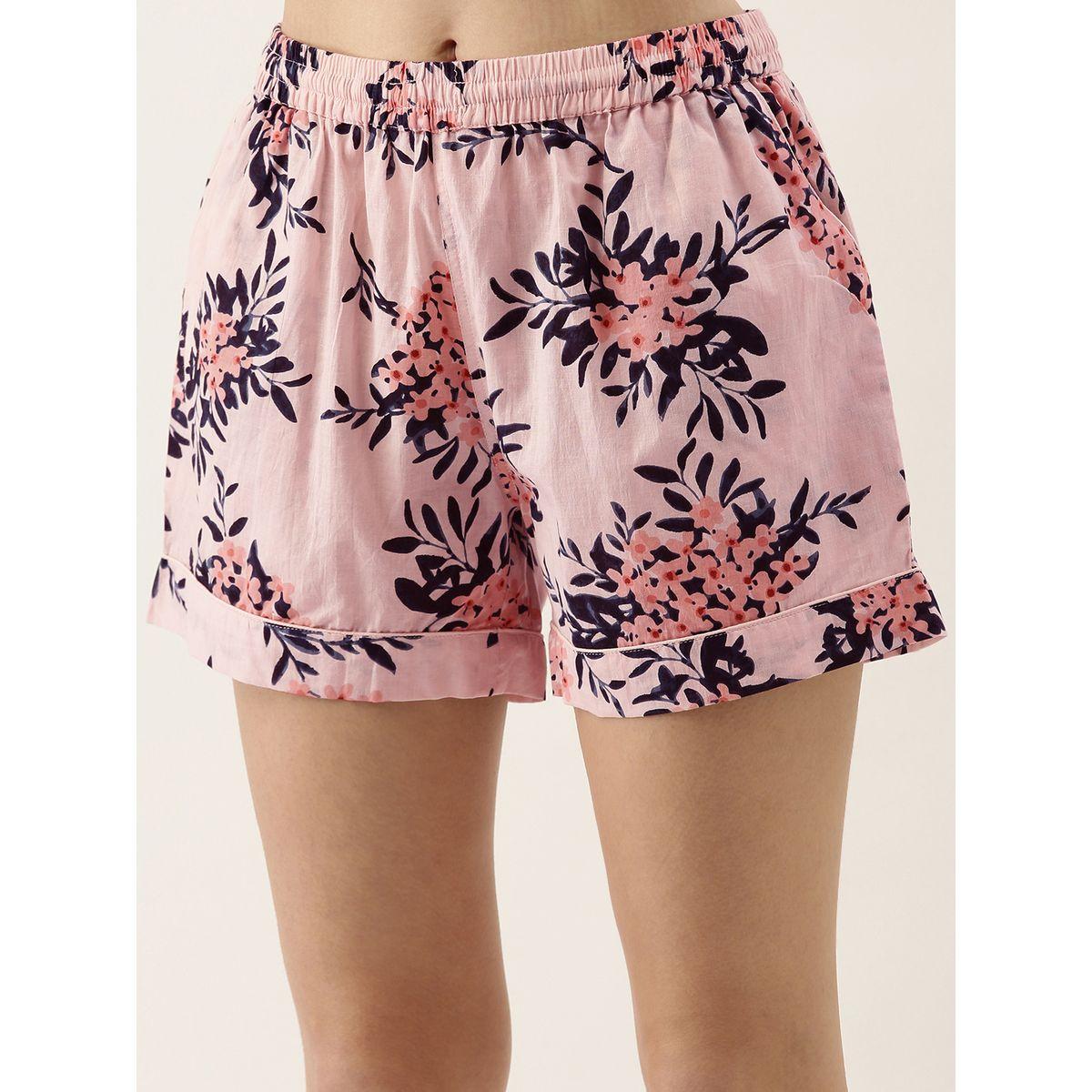 مجموعة من ( شورت + بلوزة ) سانسكريتي هومز × ستايلي-women-clothing-nightwear-pyjamas-shortsets-image-8