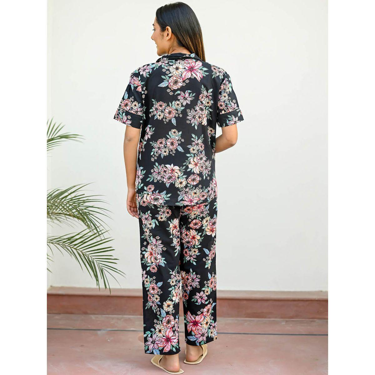 مجموعة من ( بنطال + بلوزة ) سانسكريتي هومز × ستايلي-women-clothing-nightwear-pyjamas-longsets-image-3