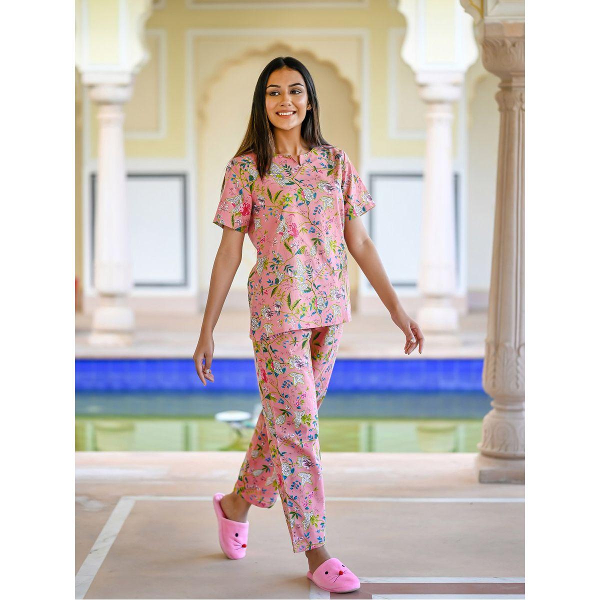Sanskrutihomes X Styli All Over Print Cotton Top & Pyjama Set-women-clothing-nightwear-pyjamas-longsets-image-7