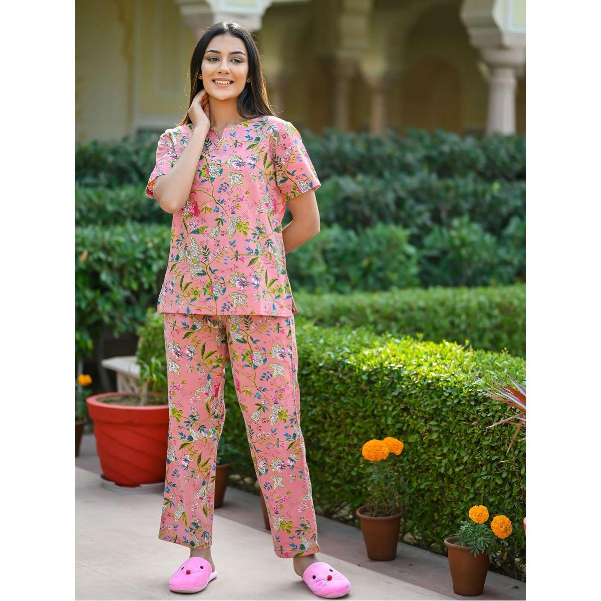 Sanskrutihomes X Styli All Over Print Cotton Top & Pyjama Set-women-clothing-nightwear-pyjamas-longsets-image-9