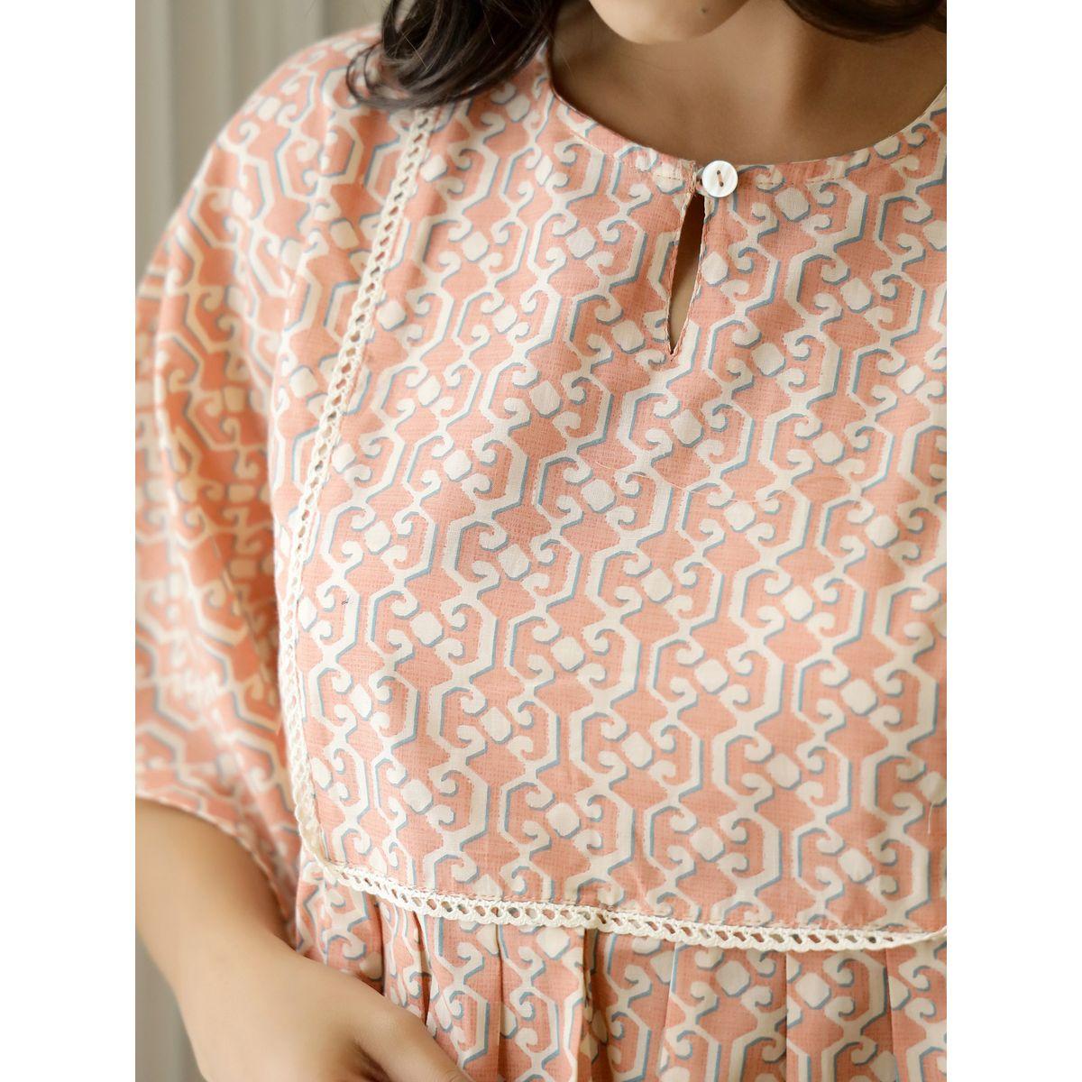 Sanskrutihomes X Styli All Over Print Cotton Kaftan & Pyjama Set-women-clothing-nightwear-pyjamas-longsets-image-6