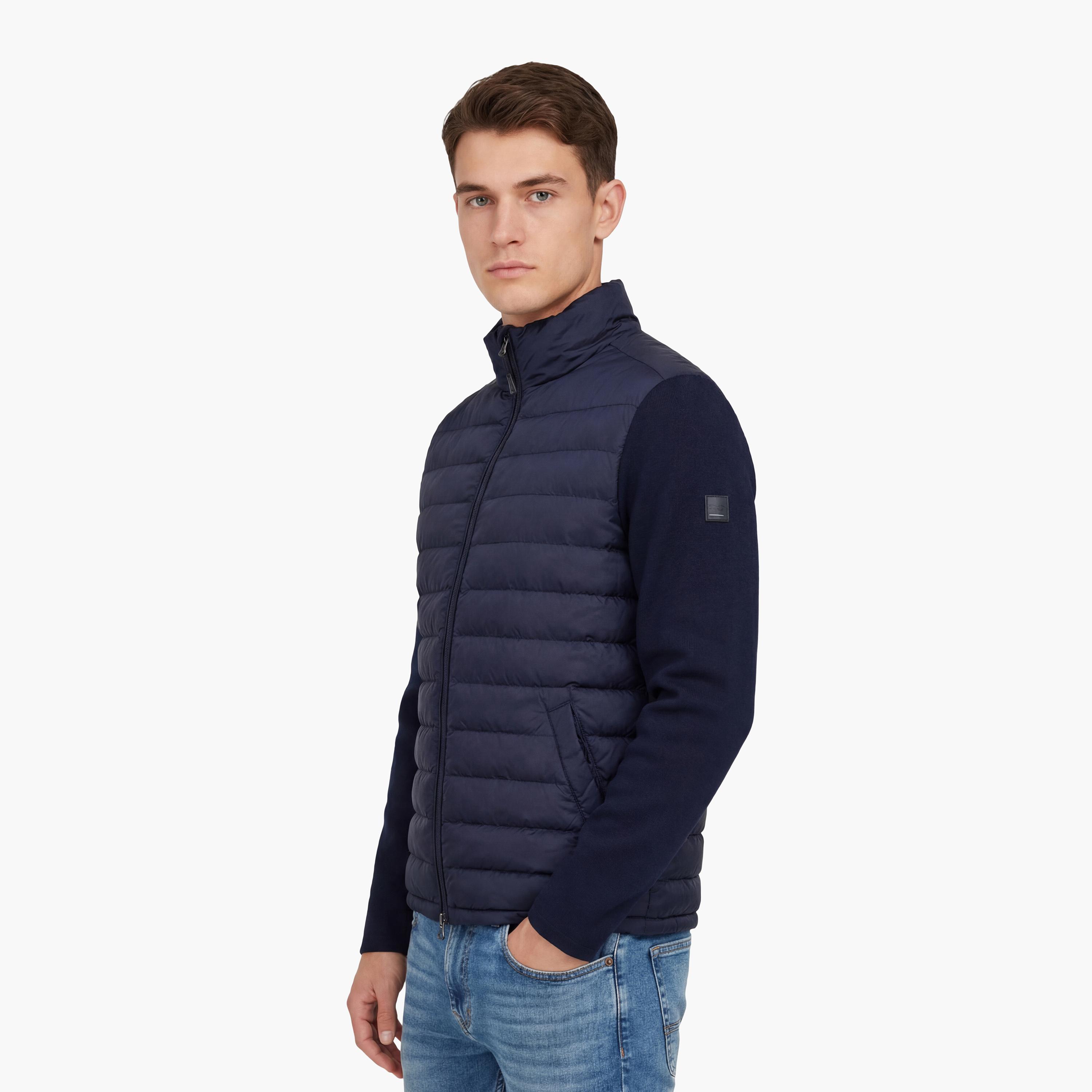 Gant Plain High Neck Long Sleeves Men's Puffer Jacket-men-clothing-jacketsandblazers-jackets-image-3