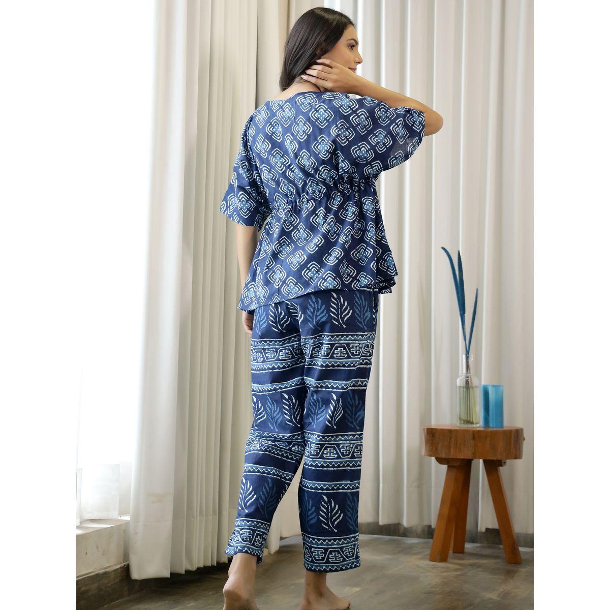 طقم منسق من ( بنطال + قفطان ) سانسكريتي هومز × ستايلي-women-clothing-coordsets-image-8