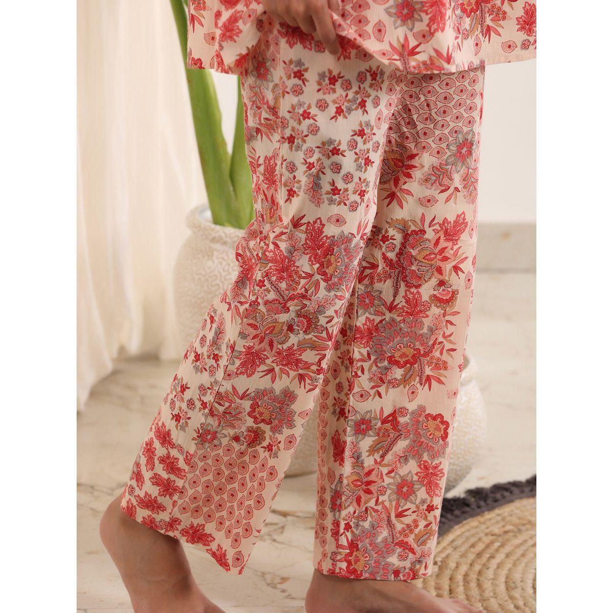 طقم منسق من ( بنطال + بلوزة ) سانسكريتي هومز × ستايلي-women-clothing-coordsets-image-2