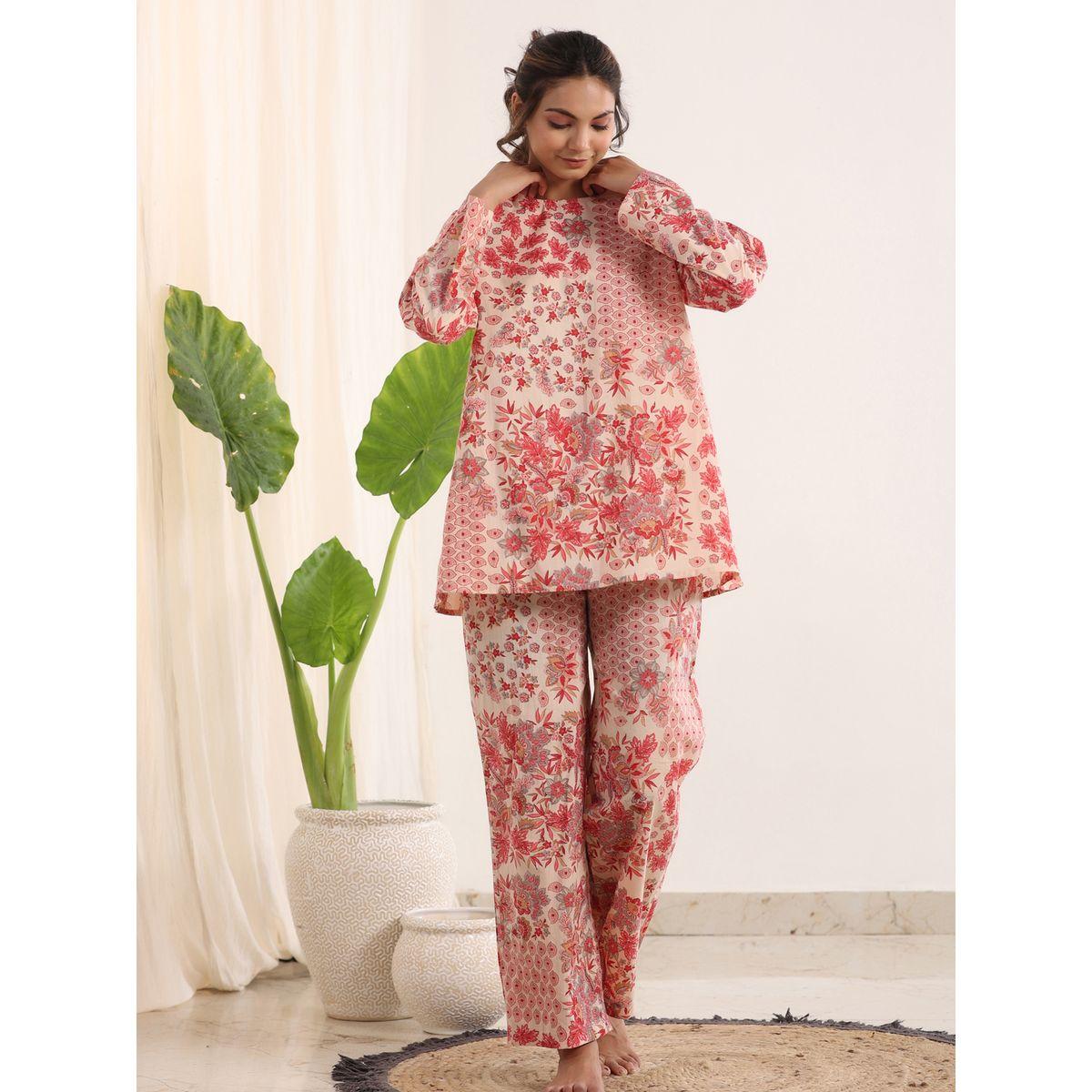 طقم منسق من ( بنطال + بلوزة ) سانسكريتي هومز × ستايلي-women-clothing-coordsets-image-4
