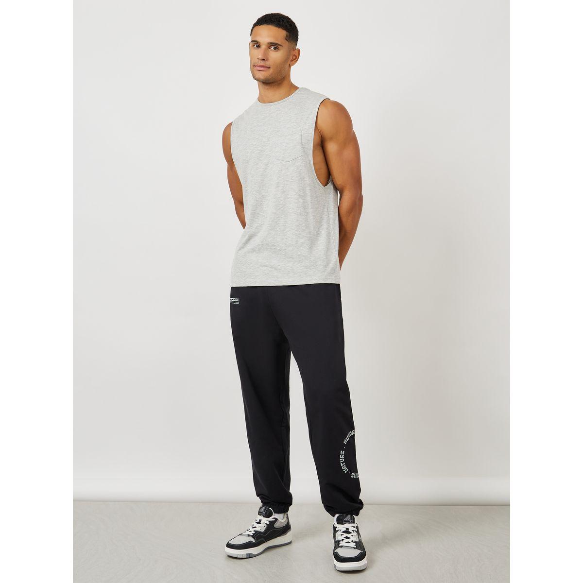 Styli Limited Heavy Fleece Oversized Jogger with Placement Print-men-clothing-bottoms-joggers-image-2