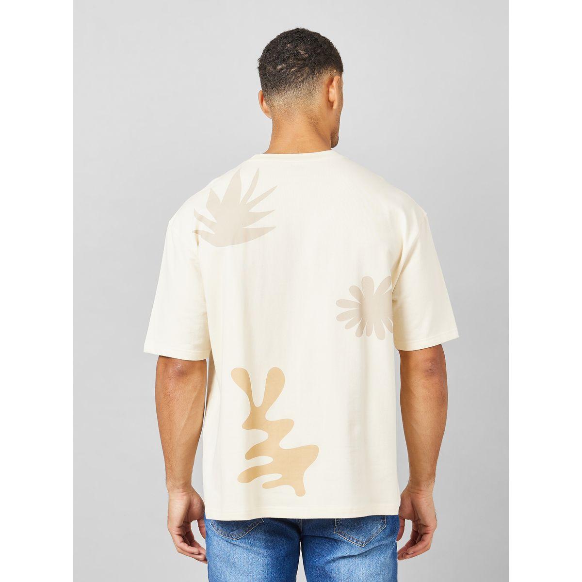 تيشيرت واسع بطبعة بليسمنت-men-clothing-tshirtsandpolos-tshirts-image-1