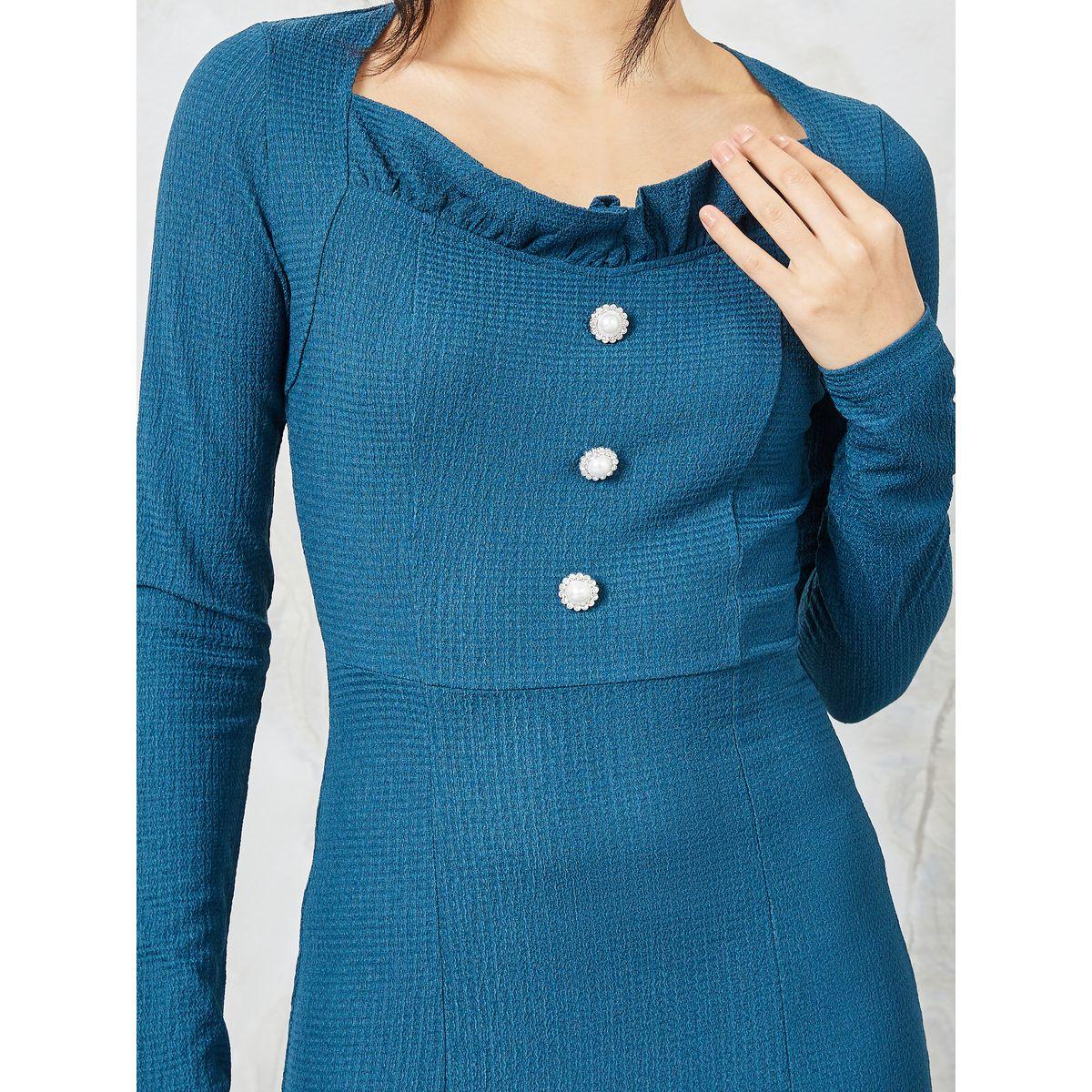فستان طويل بياقة واسعة-women-clothing-dresses-image-3