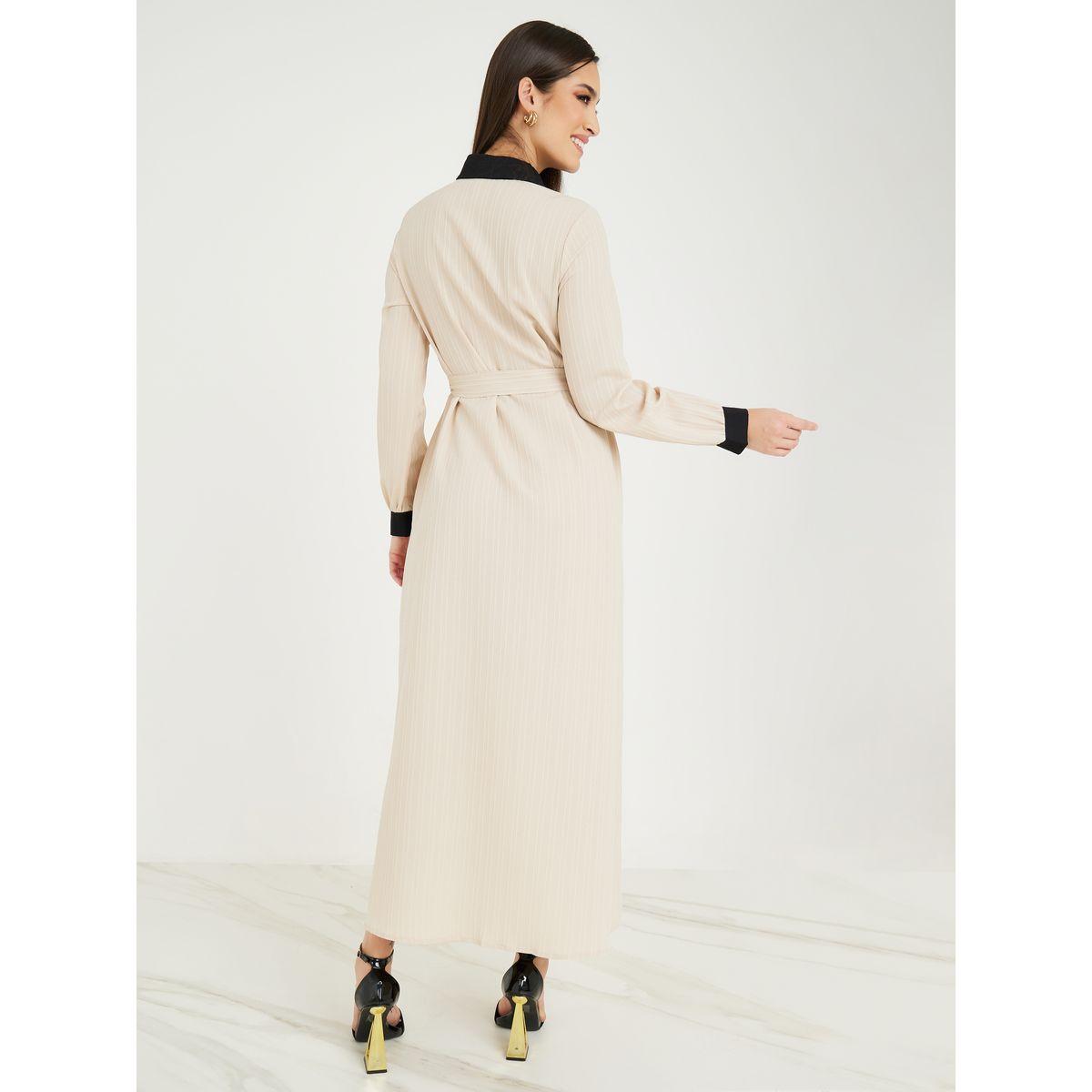 فستان طويل بتفاصيل بارزة الملمس-women-clothing-dresses-image-4