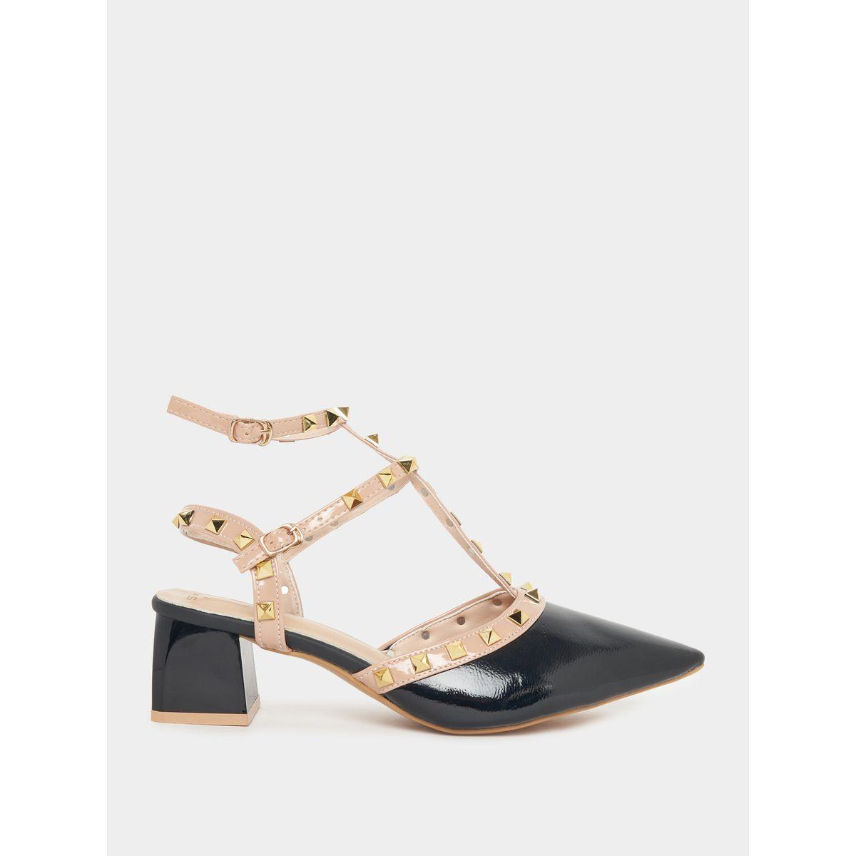 حذاء بامب بكعب سميك وسير مرصع-women-shoes-heels-image-2