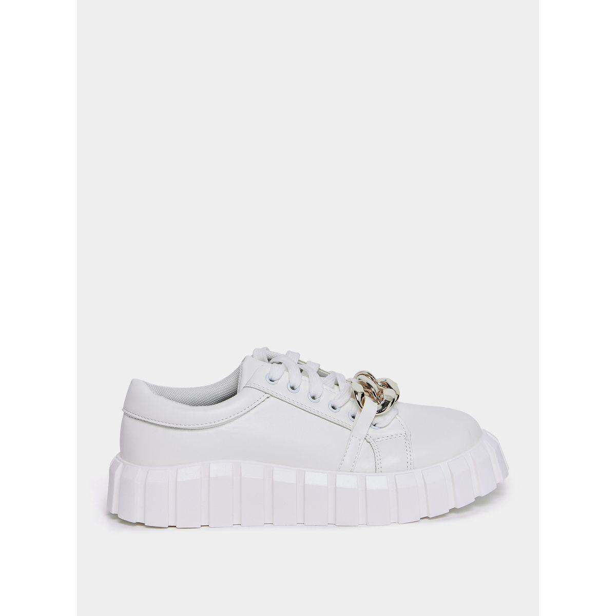Styli Chunky Chain Accent Platform Sneakers-women-shoes-sneakers-image-2