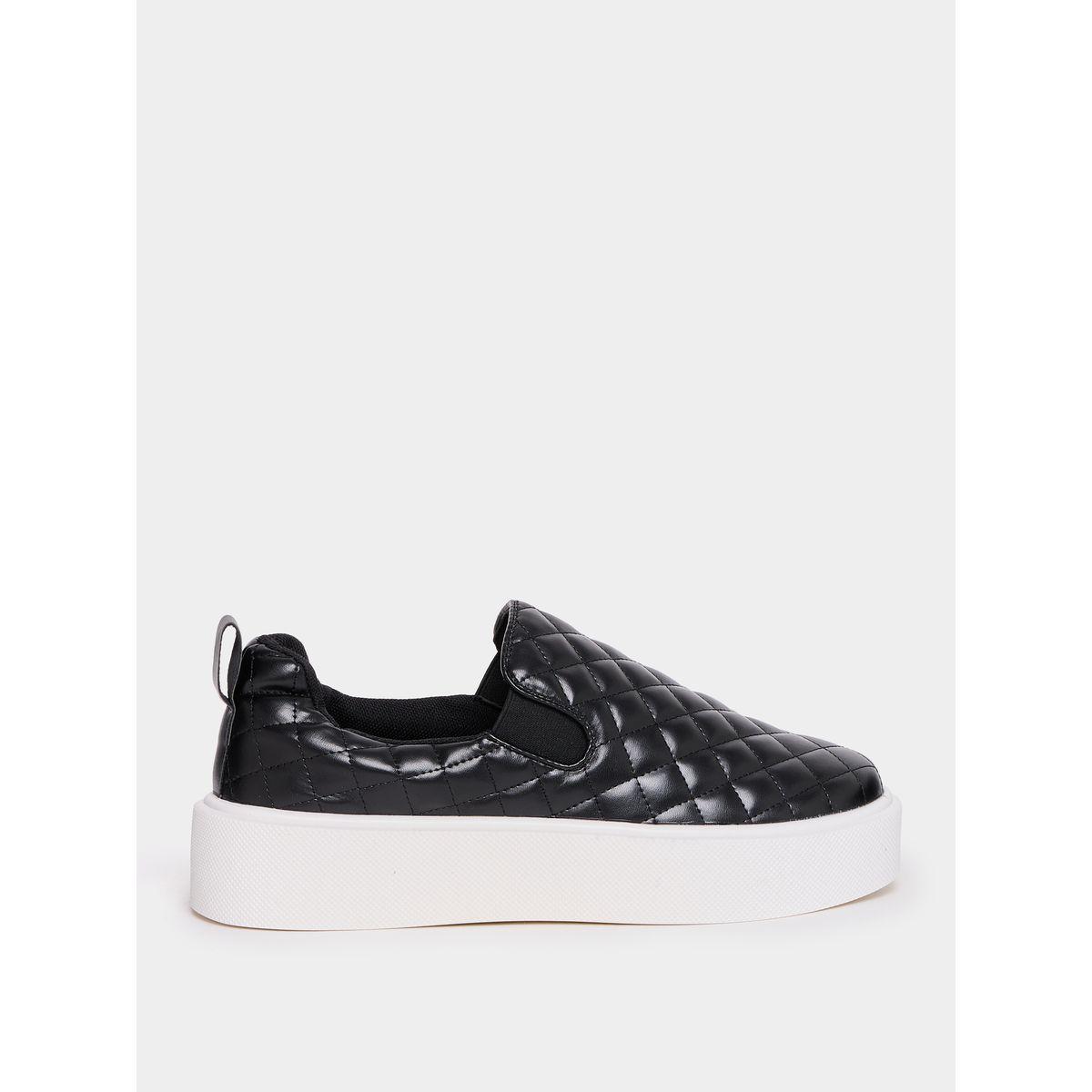 Styli Quilted Slip On Casual Shoes-women-shoes-sneakers-image-1