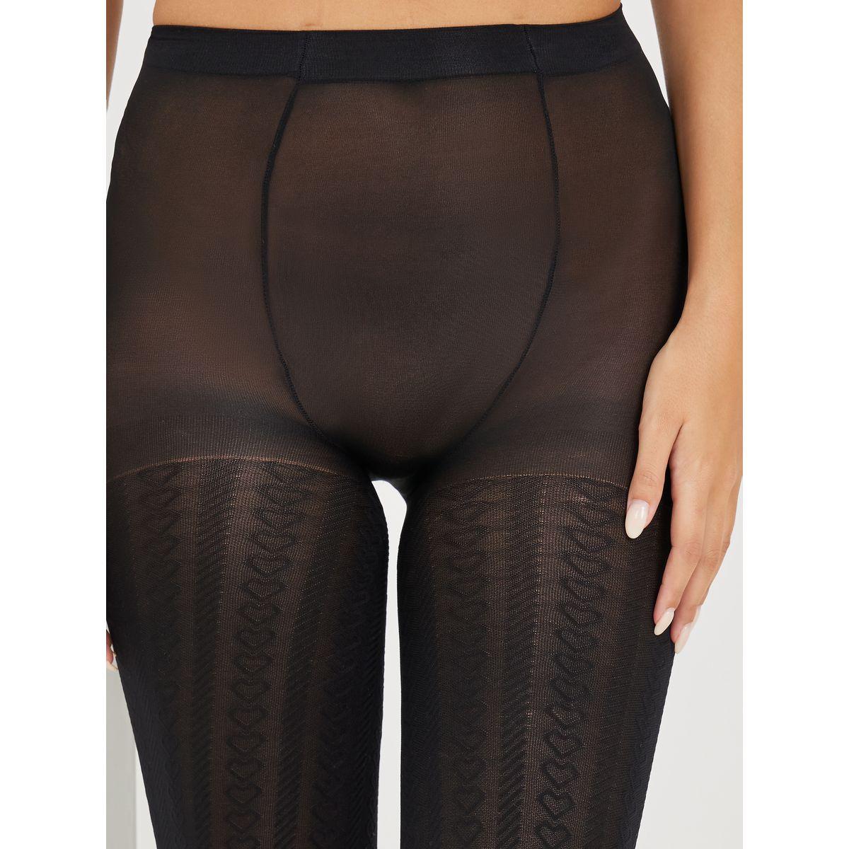 كيلون مزين بنمط قلوب-women-socksandstockings-image-2