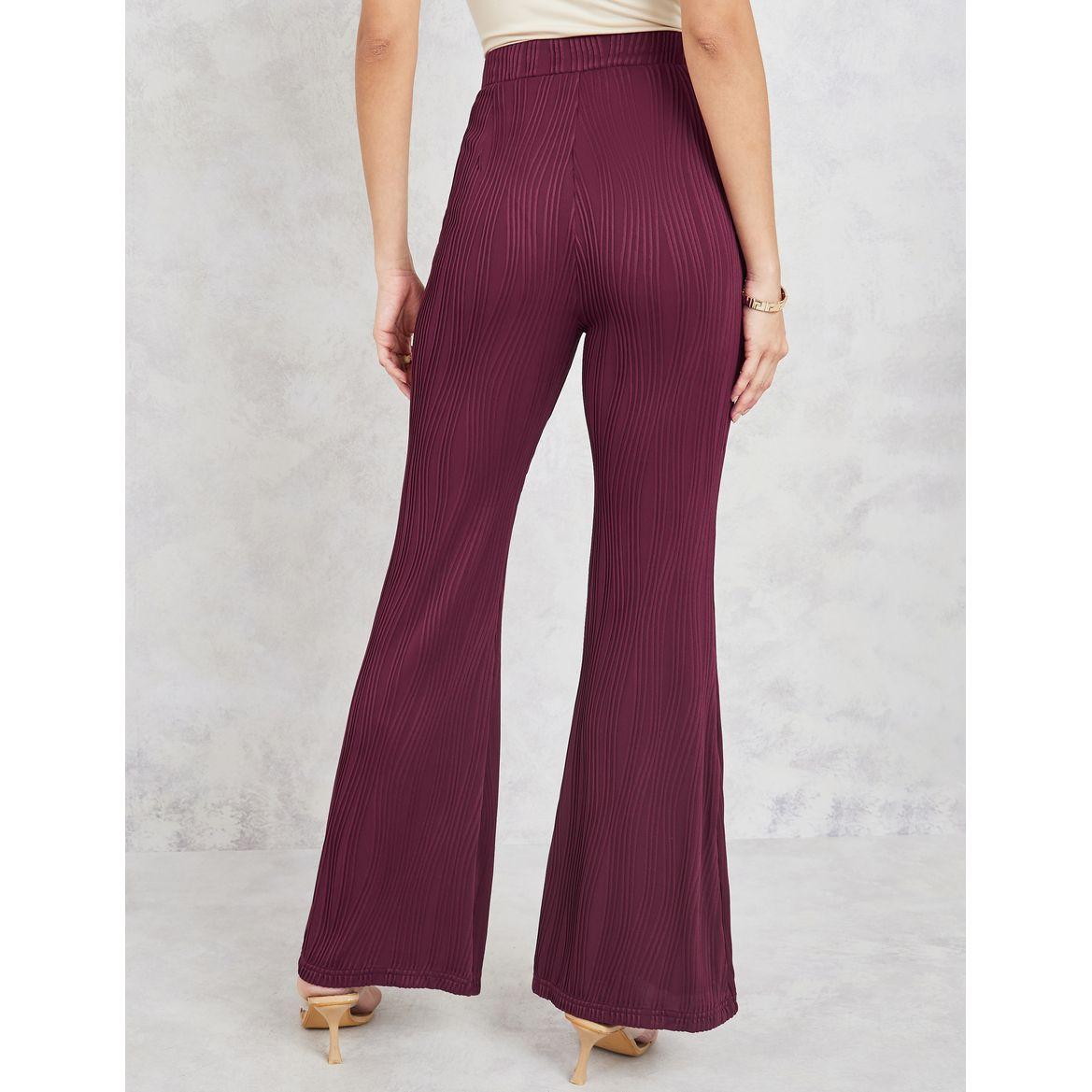 Styli Textured Flared Leggings-women-clothing-bottoms-leggings-image-4