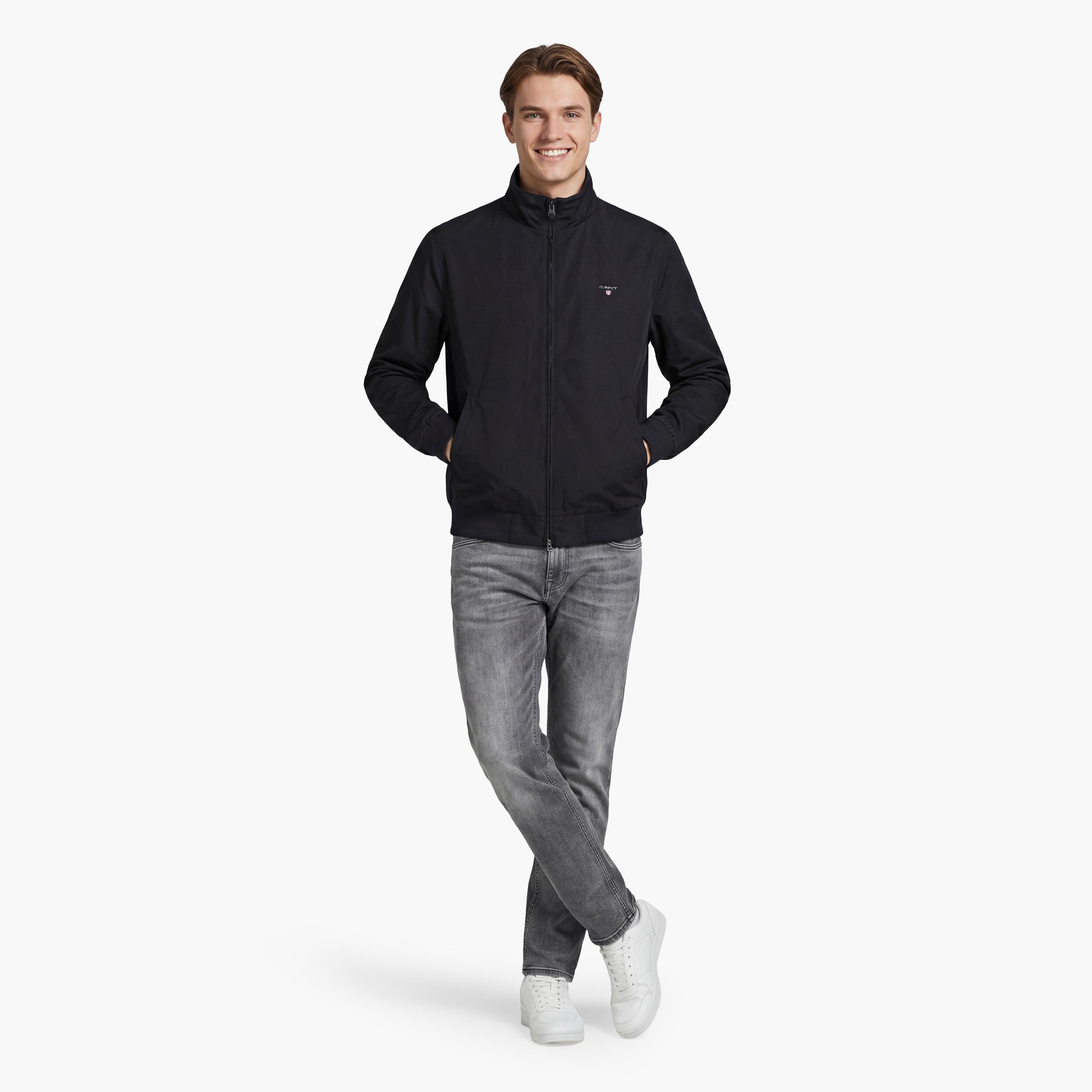 Gant Plain High Neck Long Sleeves Men's Jacket-men-clothing-jacketsandblazers-jackets-image-2