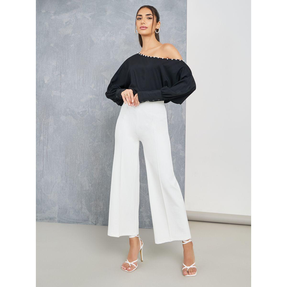 بلوزة مزين بلؤلؤ صناعي-women-clothing-shirtsandblouses-blouses-image-2