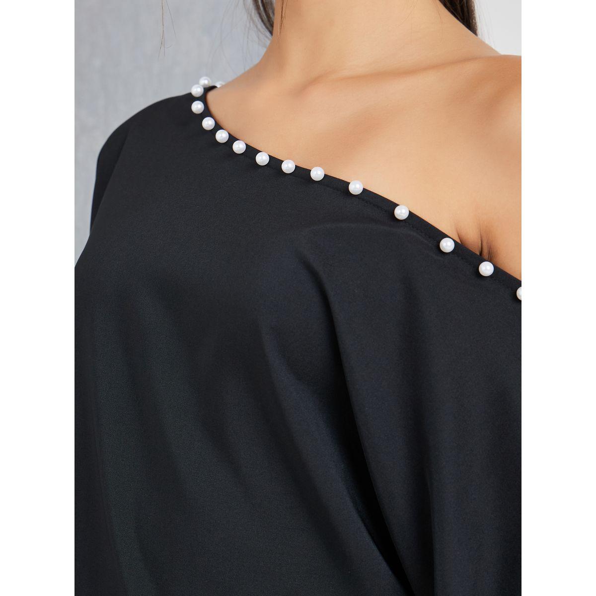 بلوزة مزين بلؤلؤ صناعي-women-clothing-shirtsandblouses-blouses-image-4