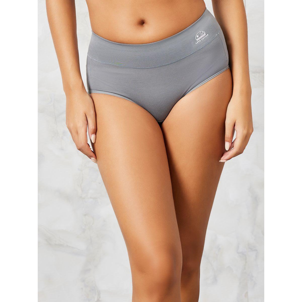 Styli Pack of 2 - Love Cotton Wide Waistband Shorts-women-clothing-lingerie-panties-image-6