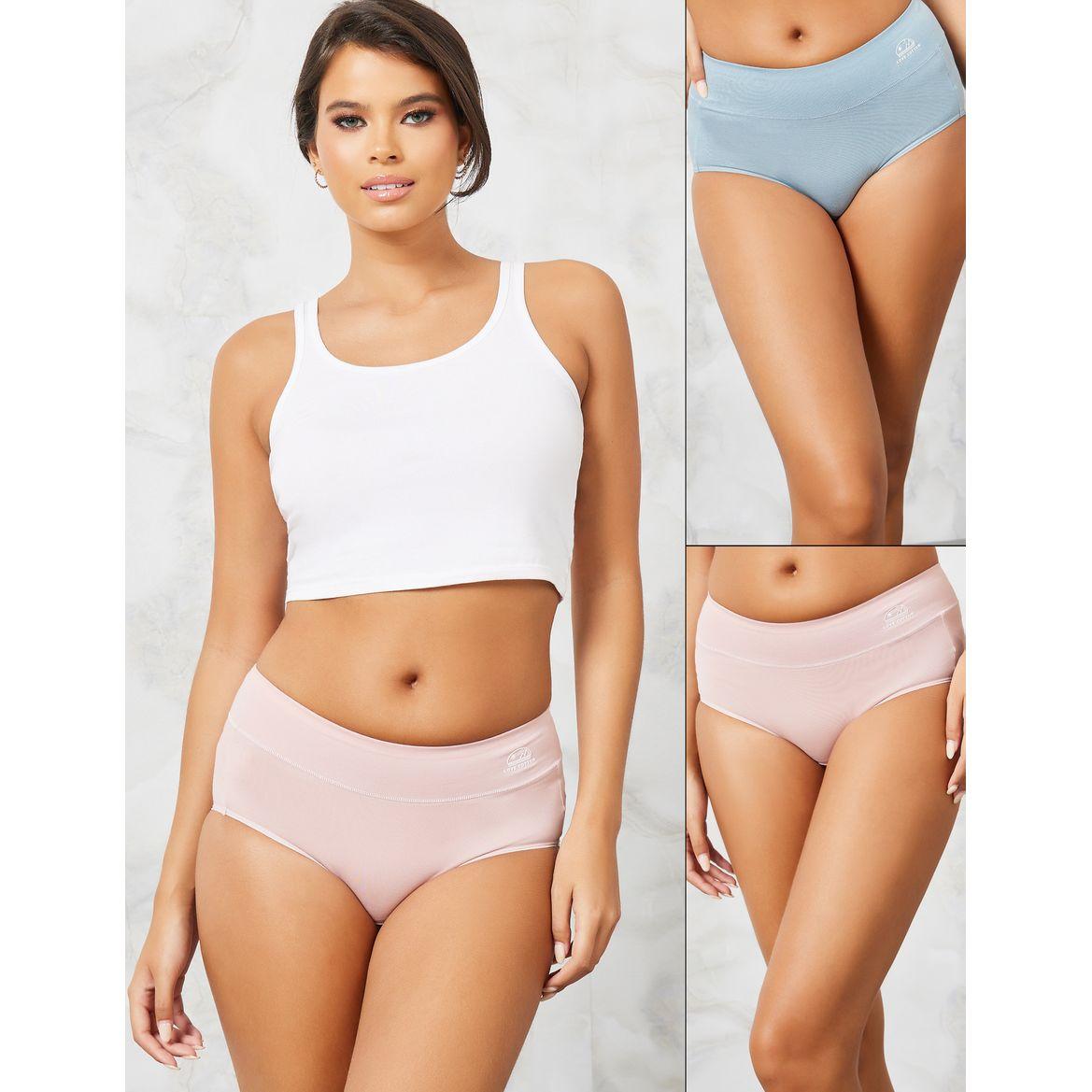 مجموعة من 2 شورت بخصر عريض-women-clothing-lingerie-panties-image-1