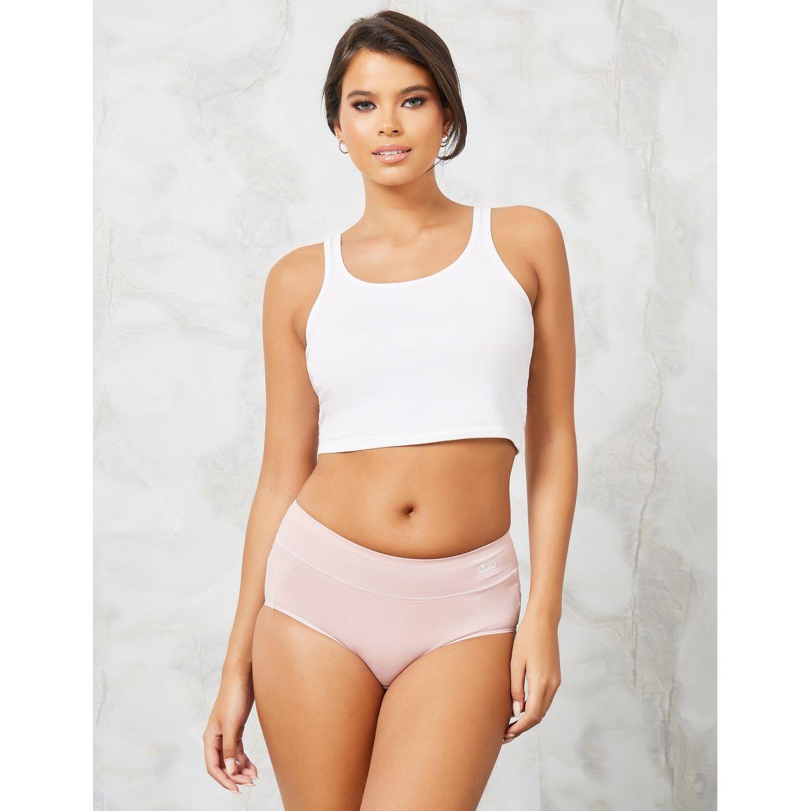 Styli Pack of 2 - Love Cotton Wide Waistband Shorts-women-clothing-lingerie-panties-image-2