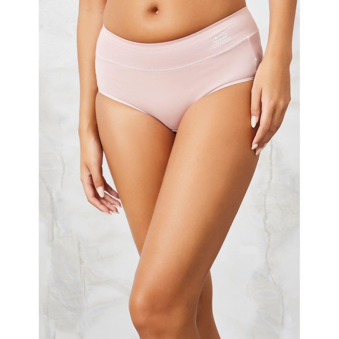Styli Pack of 2 - Love Cotton Wide Waistband Shorts-women-clothing-lingerie-panties-image-3