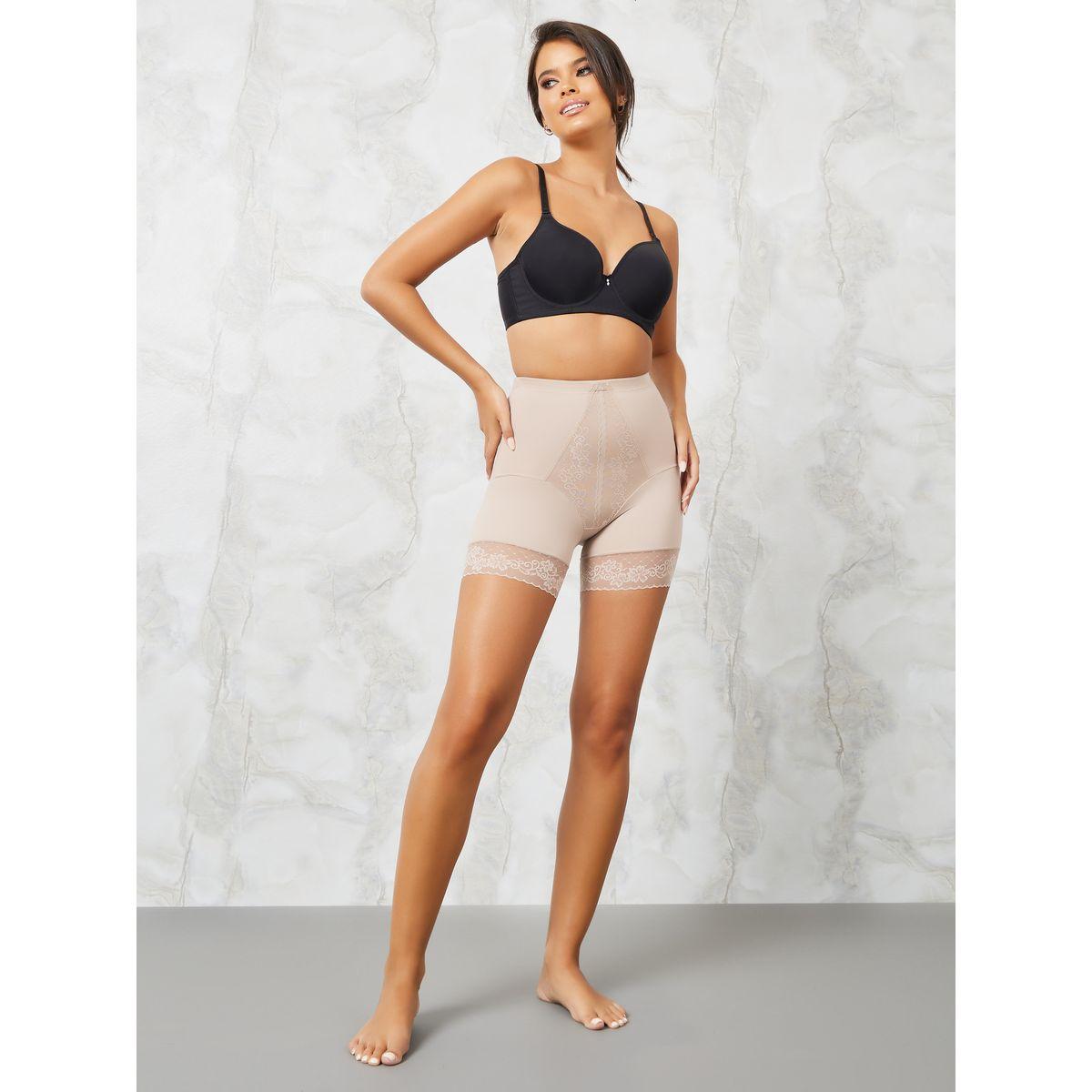 شورت بنمط ضاغط بتفاصيل دانتيل-women-clothing-lingerie-shapewear-image-1