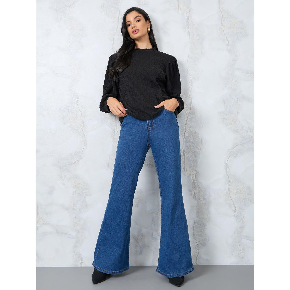 بلوزة بتفاصيل بارزة الملمس-women-clothing-shirtsandblouses-blouses-image-2
