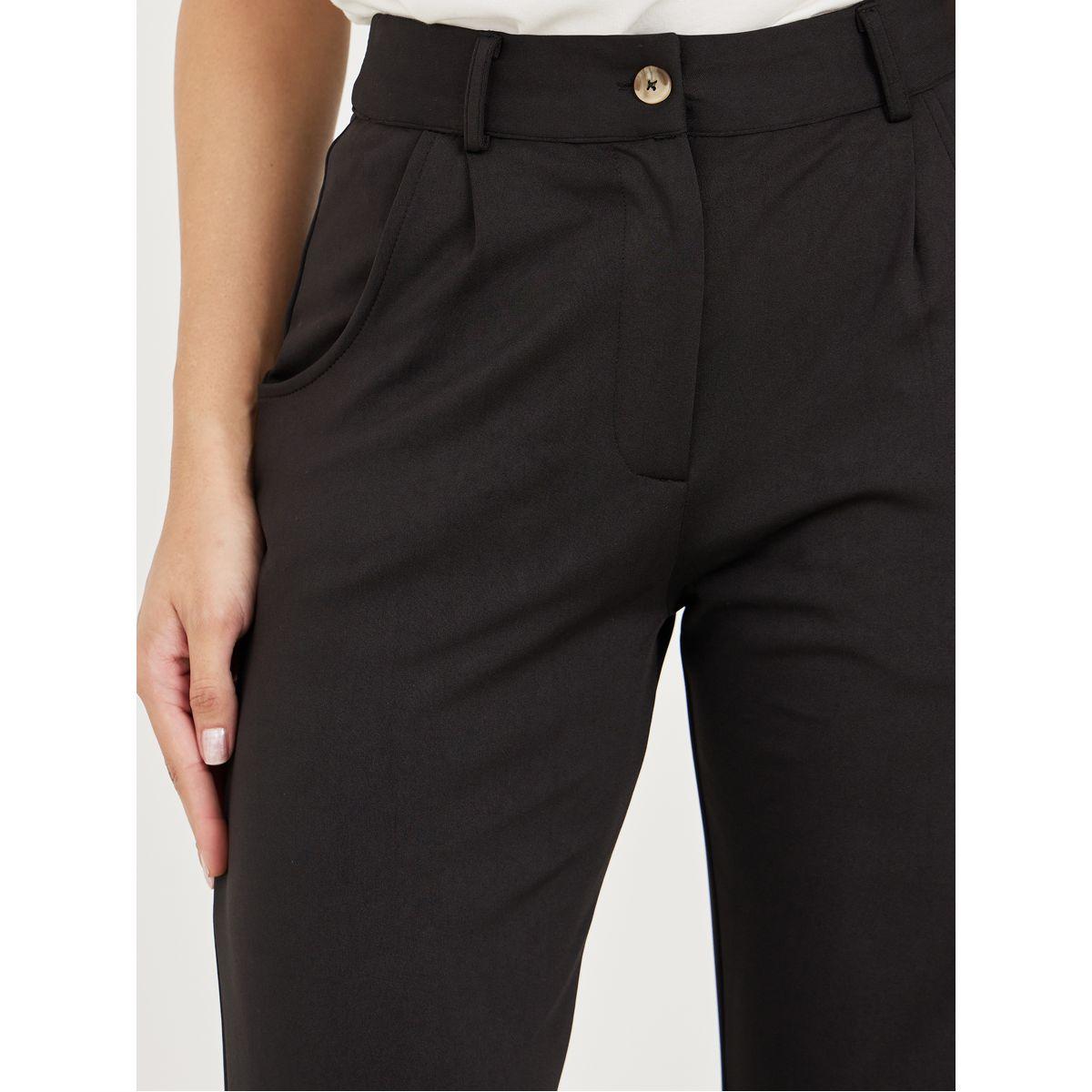 Styli High Rise Wide Leg Pants with Pleats-women-clothing-bottoms-trousers-image-3