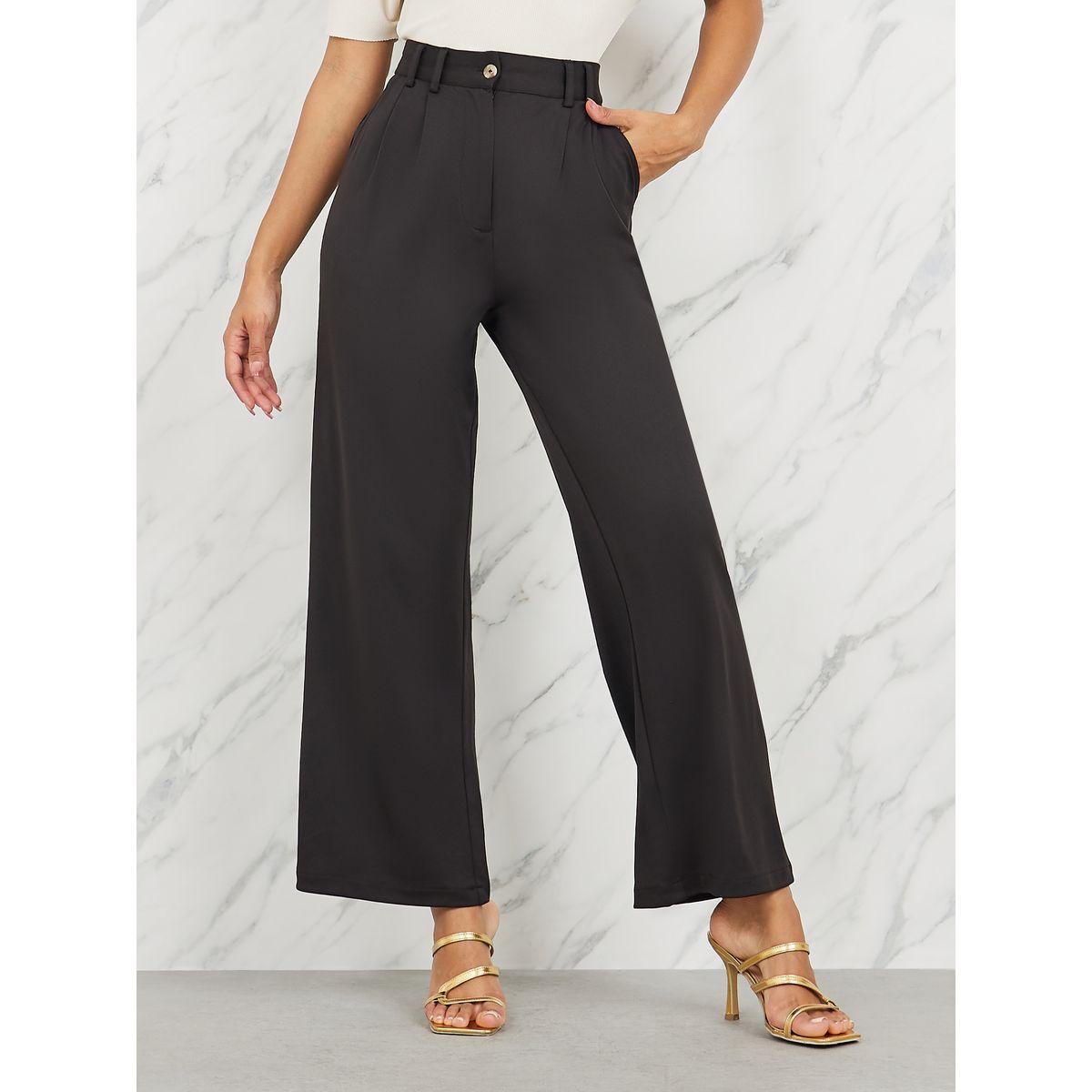 بنطال بارجل واسعة وخصر عالي-women-clothing-bottoms-trousers-image-1
