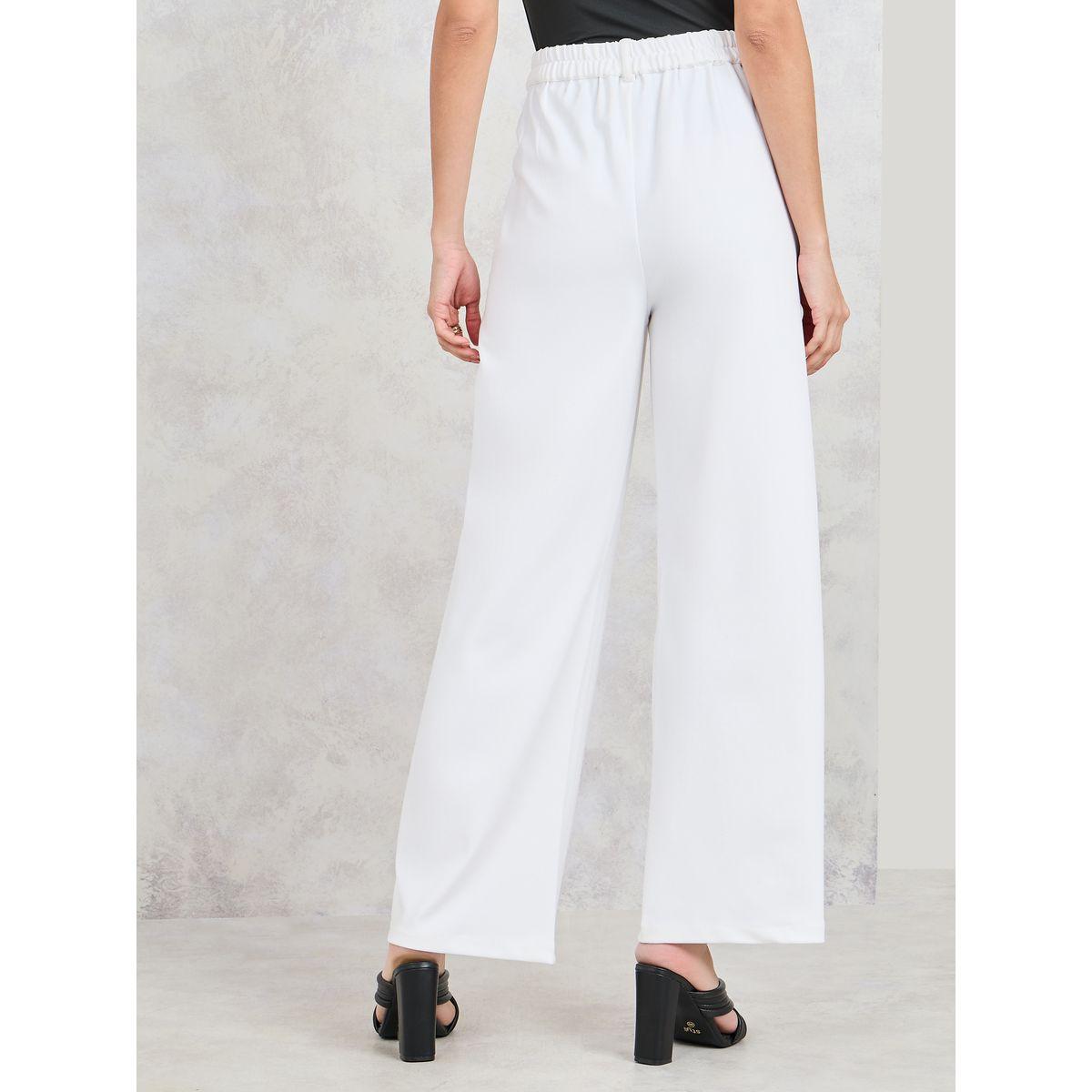 بنطال بأرجل واسعة وياقة عالية-women-clothing-bottoms-trousers-image-4