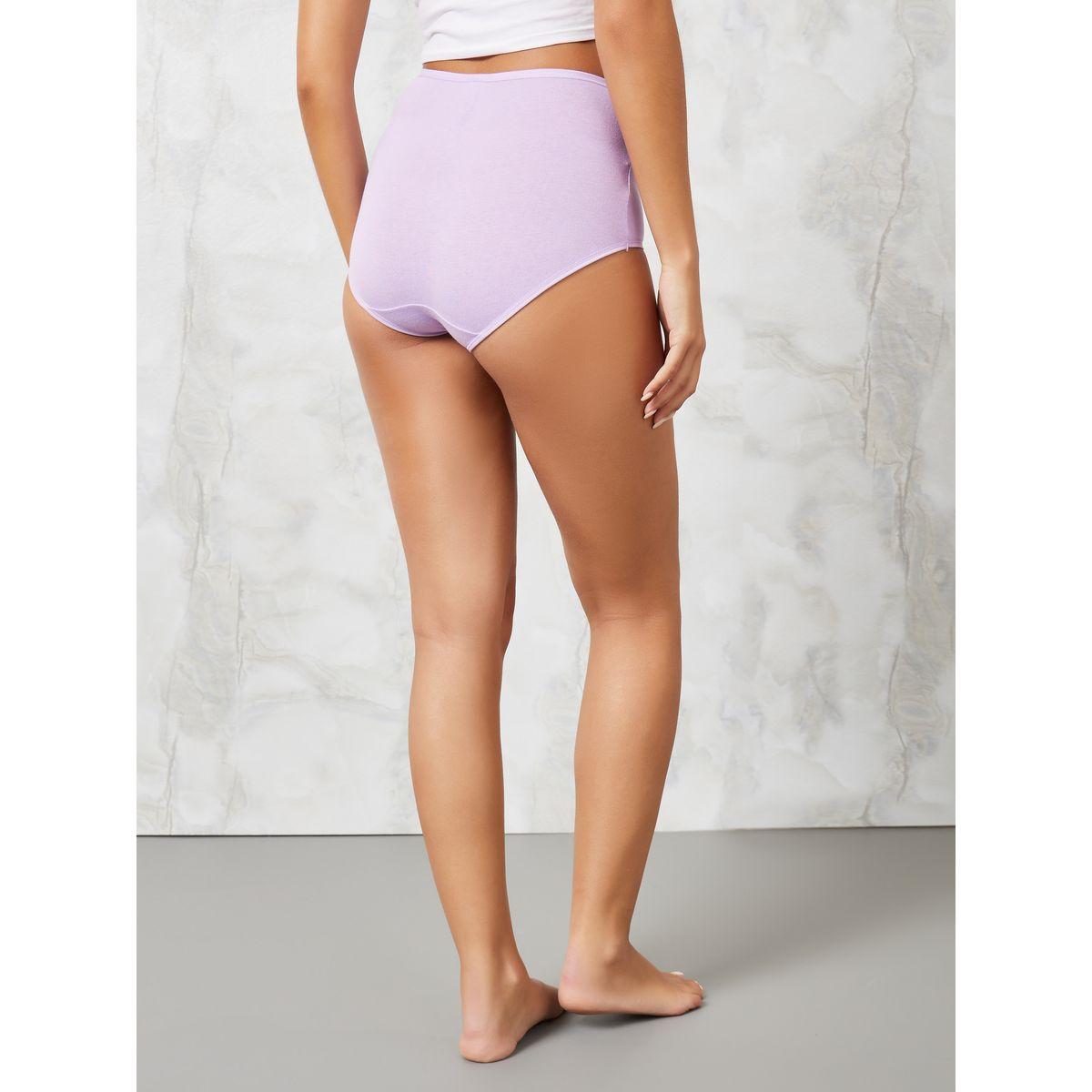 مجموعة من 4 شورتات بخصر عريض-women-clothing-lingerie-panties-image-4