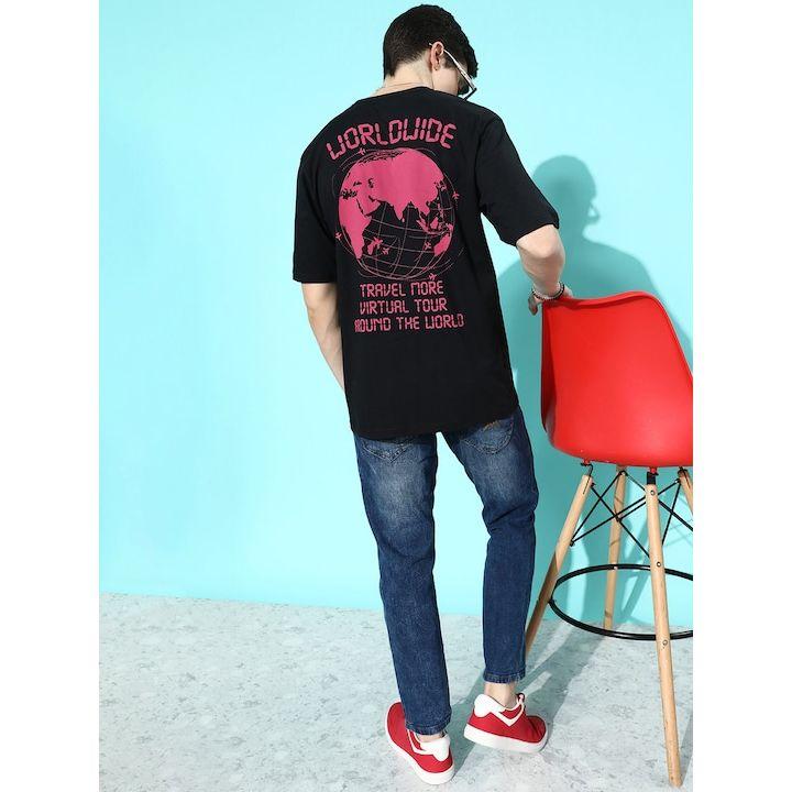 Dillinger X Styli Oversized Back Graphic Print Longline T-Shirt-men-clothing-tshirtsandpolos-tshirts-image-1