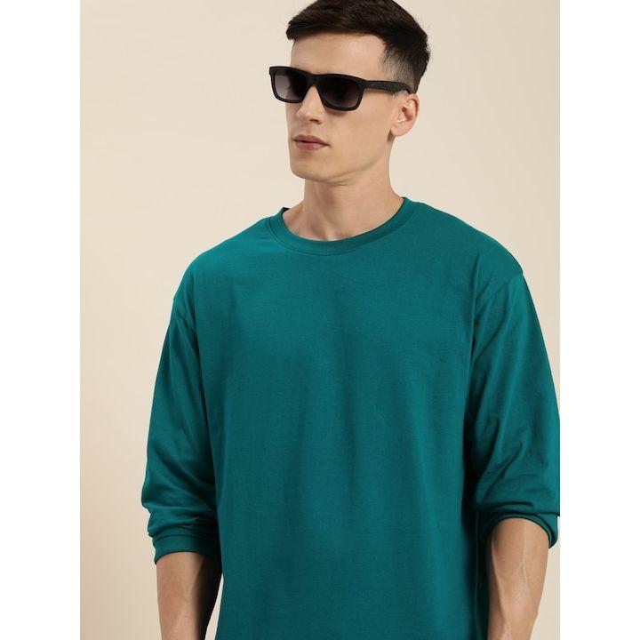 تيشيرت واسع بأكمام طويلة ديلينجر × ستايلي-men-clothing-tshirtsandpolos-tshirts-image-1