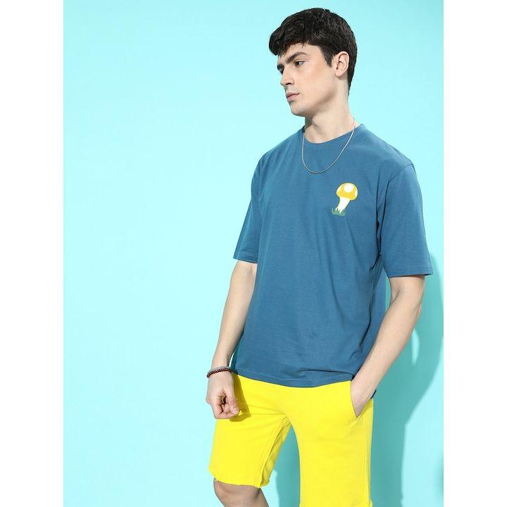 تيشيرت واسع مطبع بطبعة جرافيك ديفيرنس أوف أوبينيون × ستايلي-men-clothing-tshirtsandpolos-tshirts-image-3