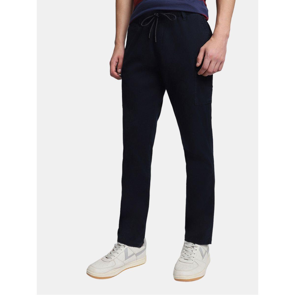 Dennis Lingo X Styli Solid Drawcord Closure Cargo Pants-men-clothing-bottoms-trousersandchinos-trousers-image-1