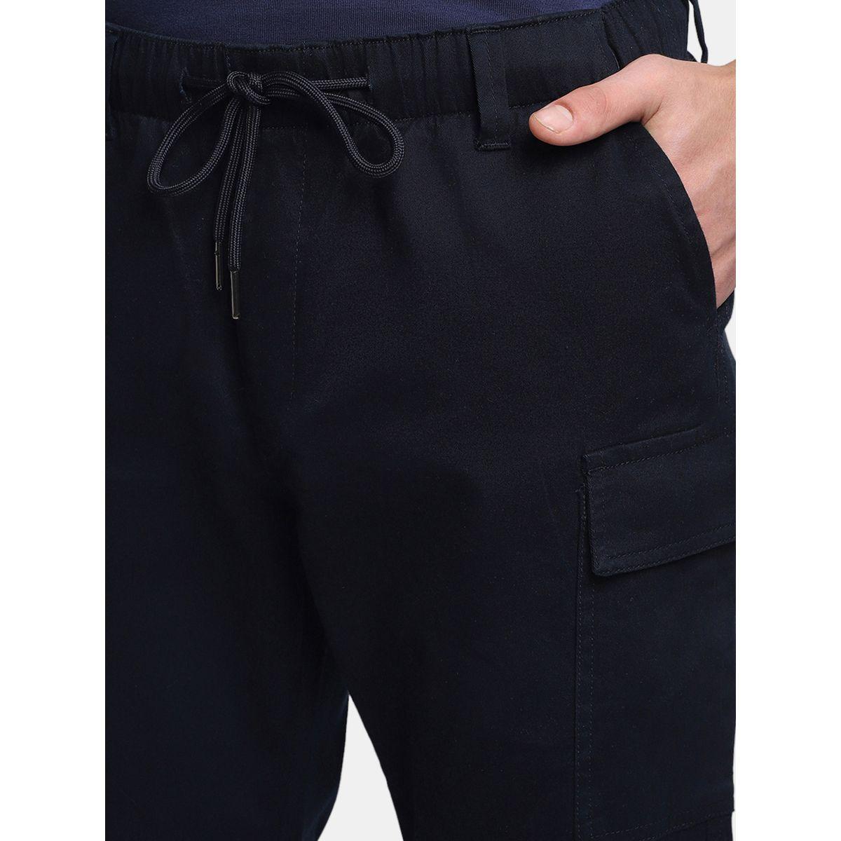 Dennis Lingo X Styli Solid Drawcord Closure Cargo Pants-men-clothing-bottoms-trousersandchinos-trousers-image-3